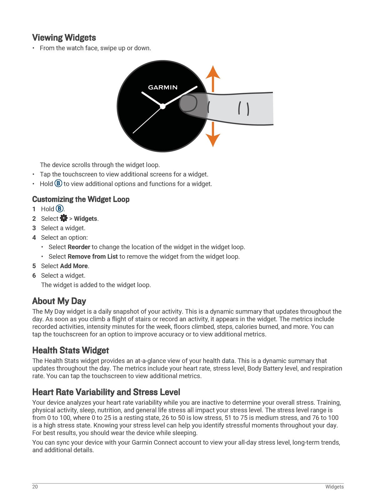 GARMIN Venu Owners Manual - STEEL WIRE BOUND - PROTECTIVE COVERS