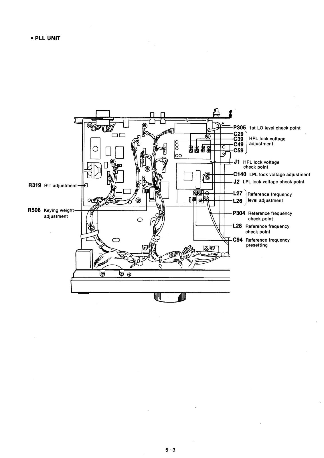 ICOM IC-737A HF Transceiver Service Manual - BOUND - COVERS - XL FOLDOUT PAGES
