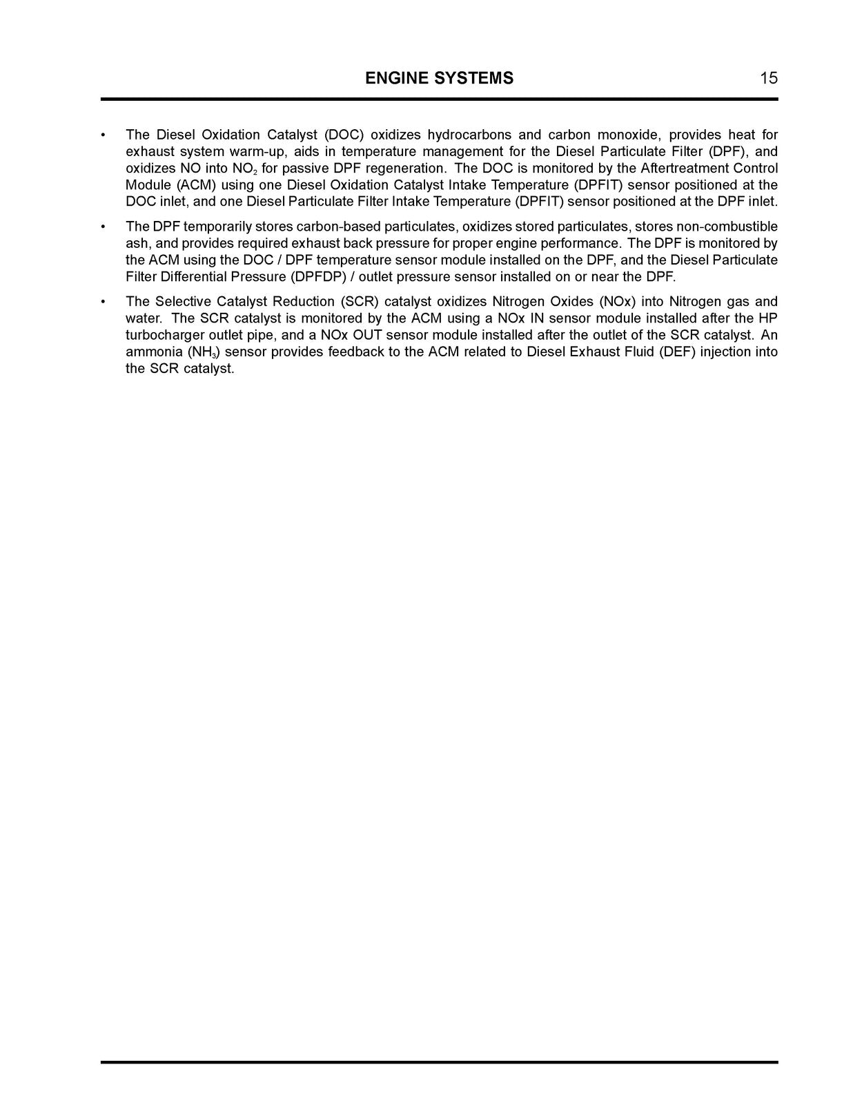INTERNATIONAL N13 EPA10 SCR Engine Service Manual 2015 - WIRE BOUND - COVERS