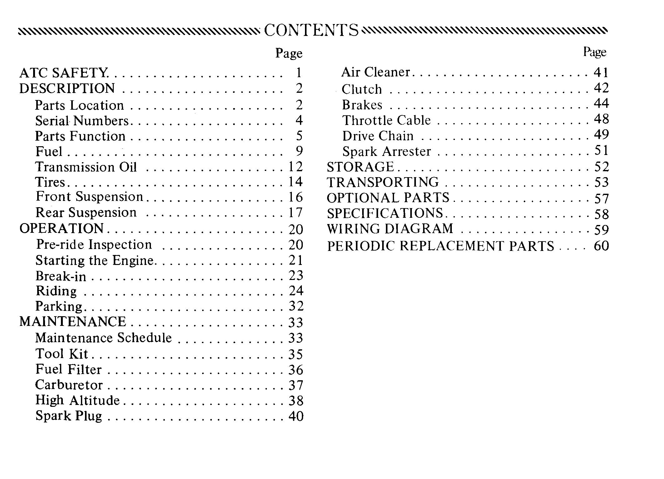 HONDA ATC250R Three Wheeler Owners Manual 1983 - STEEL WIRE BOUND - TOUGH COVERS