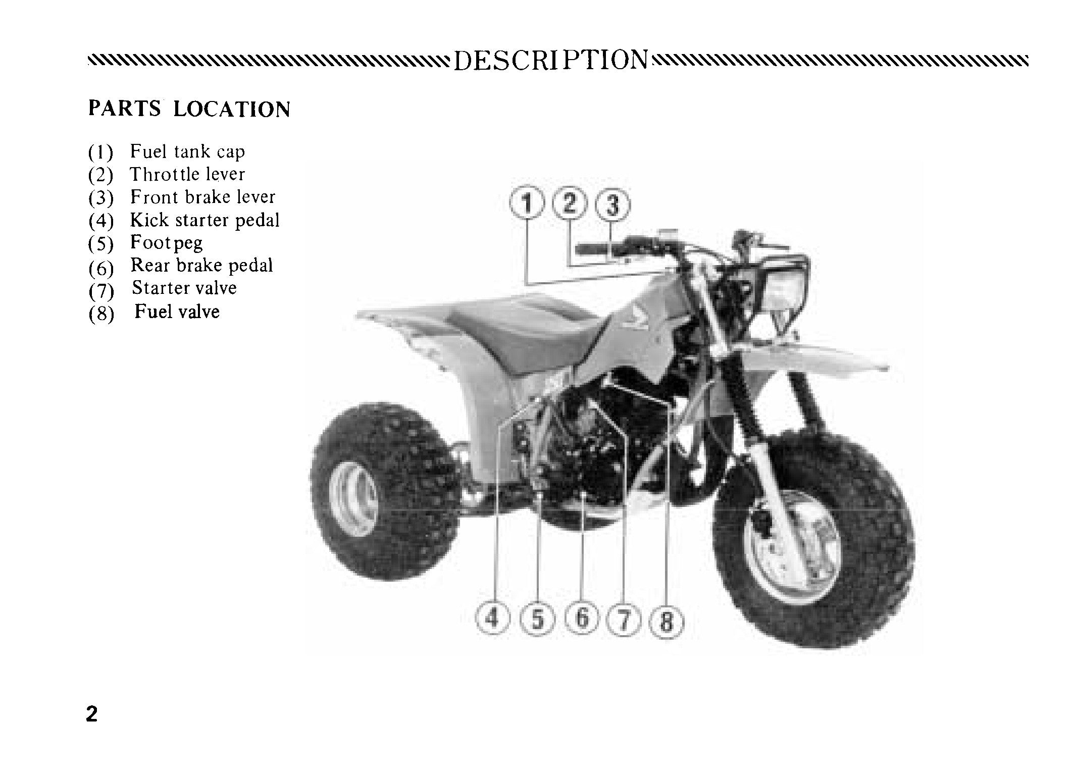 HONDA ATC250R Three Wheeler Owners Manual 1983 - STEEL WIRE BOUND - TOUGH COVERS
