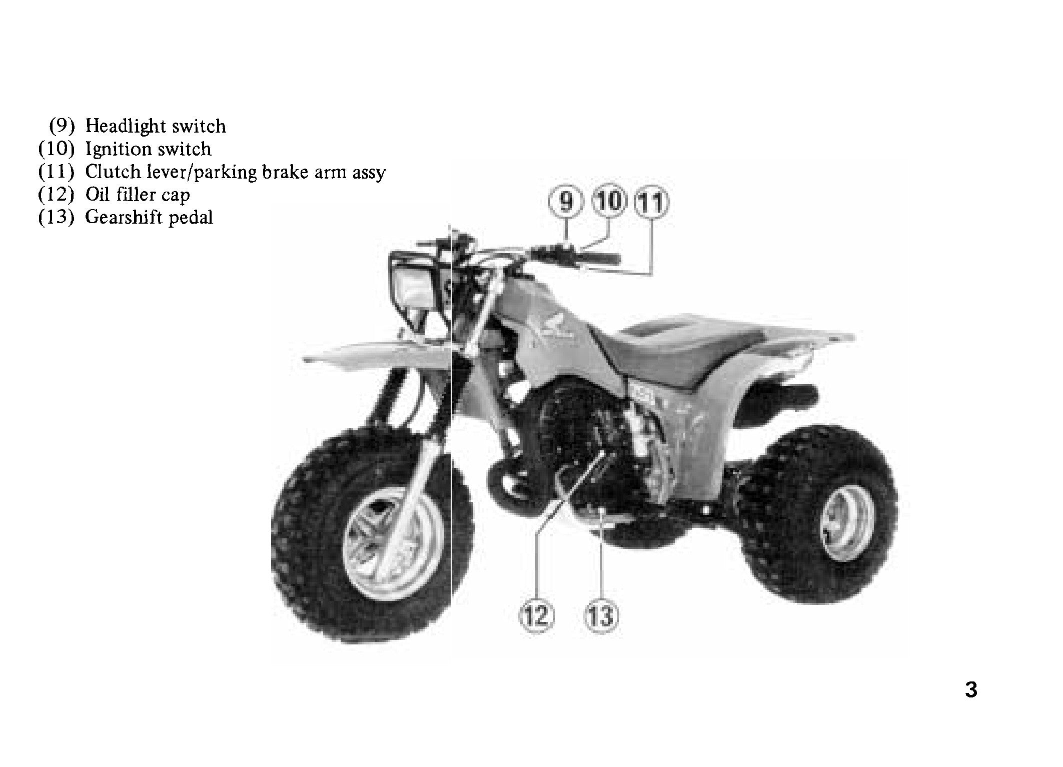 HONDA ATC250R Three Wheeler Owners Manual 1983 - STEEL WIRE BOUND - TOUGH COVERS