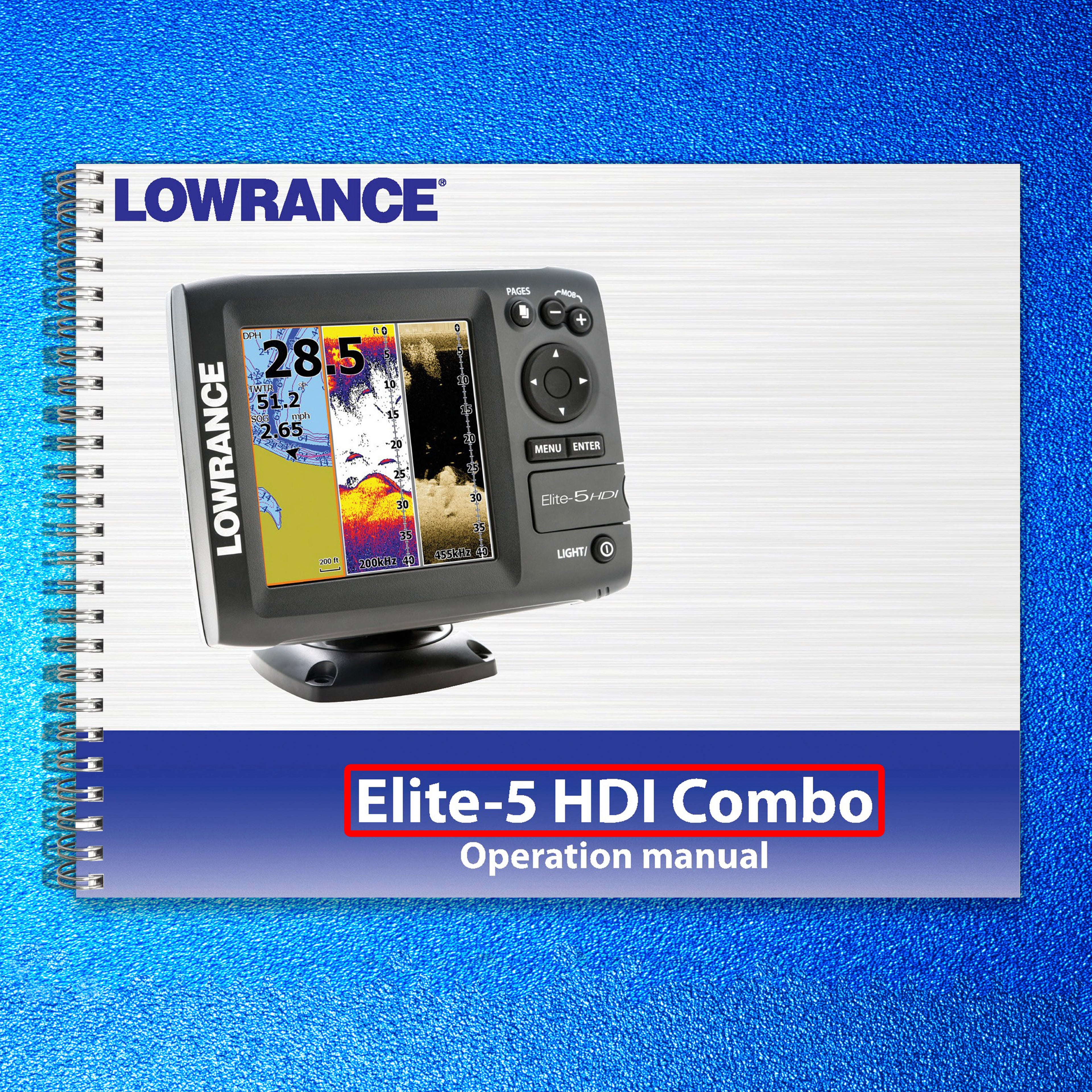 LOWRANCE Navico Elite 5 HDI Combo Instruction User Manual TOUGH WIRE BINDING