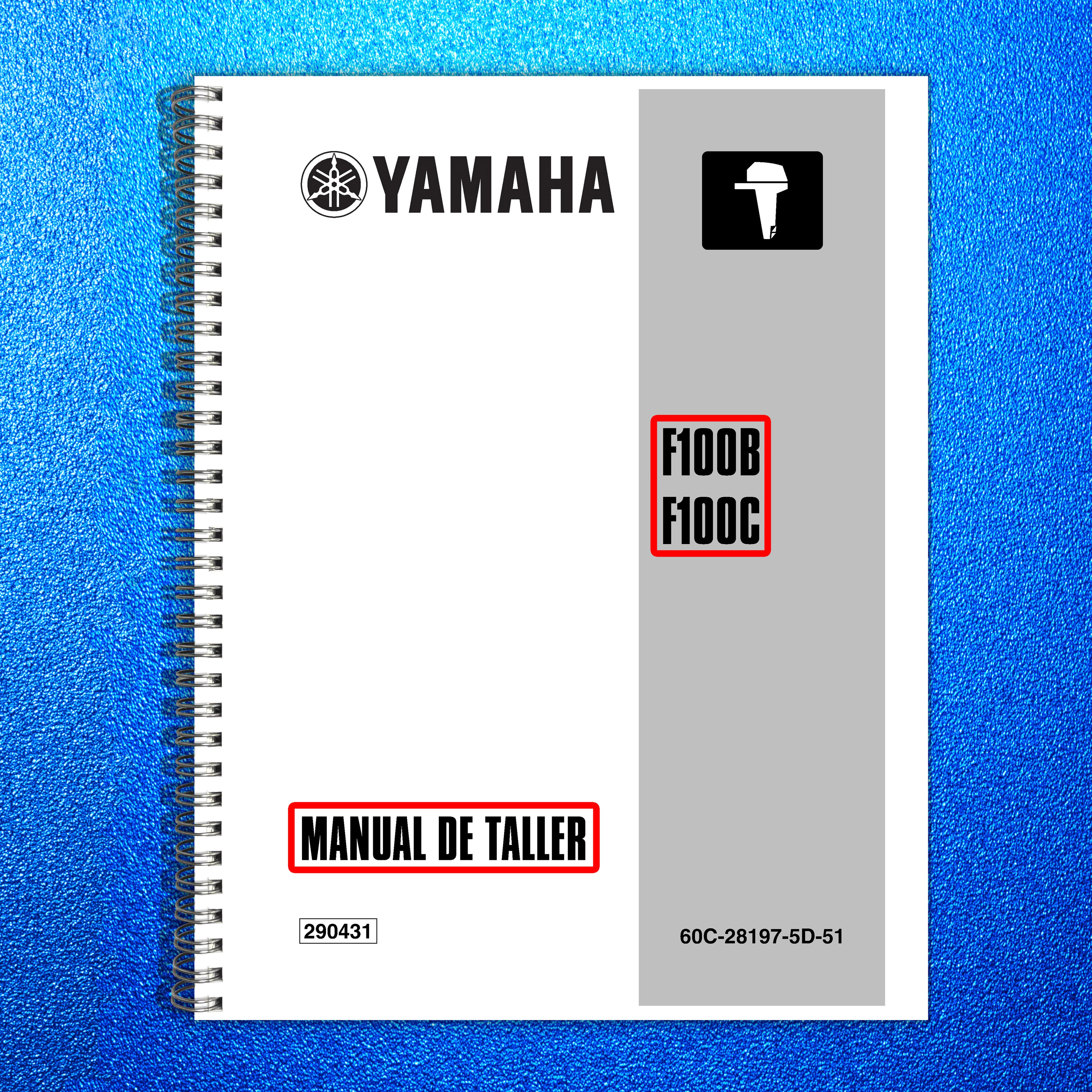 YAMAHA F100B F100C SERVICIO MANUAL DE TALLER - CUBIERTAS PROTECTORAS