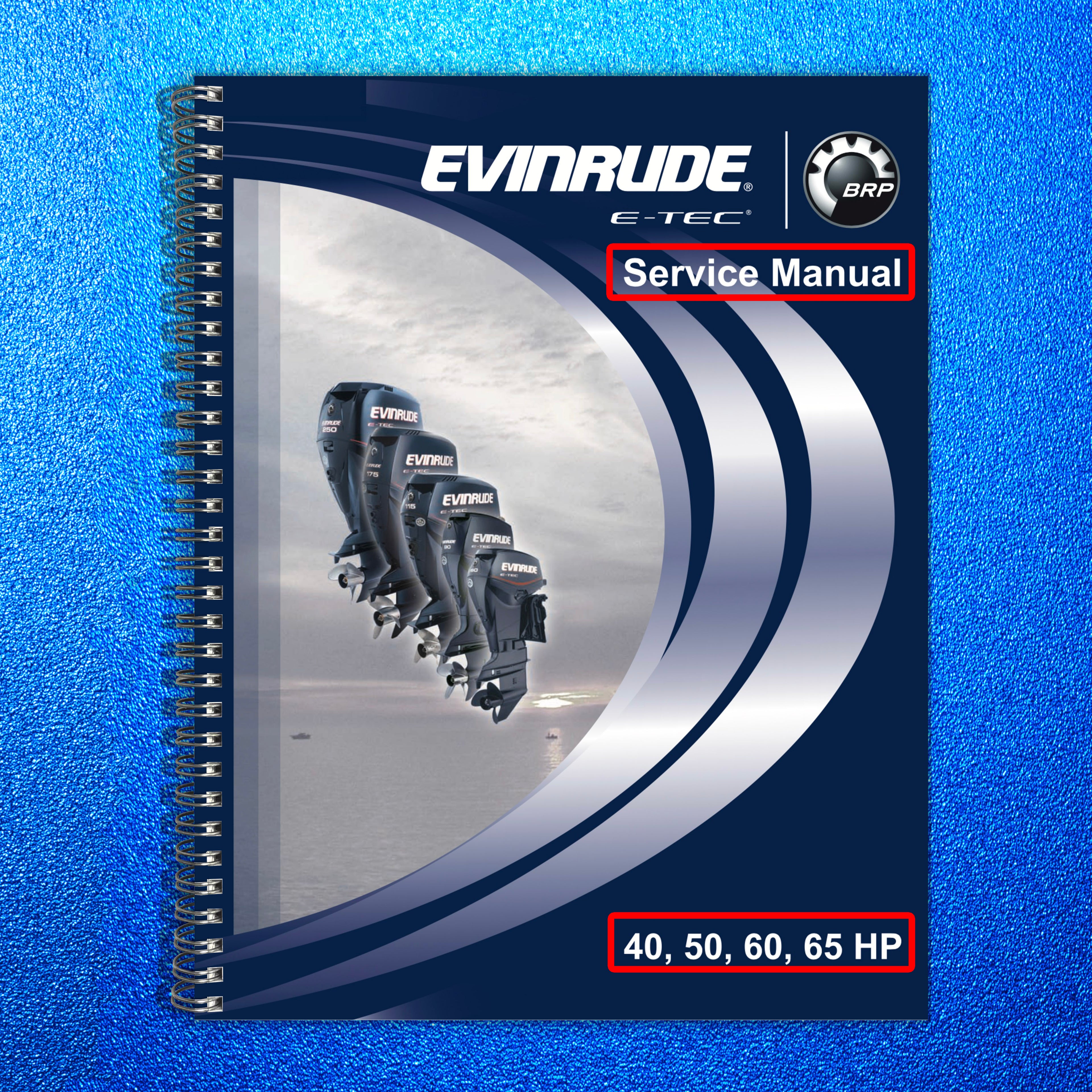 EVINRUDE 40 50 60 65 E-TEC Outboard Engine Service Manual, FOLDOUTS