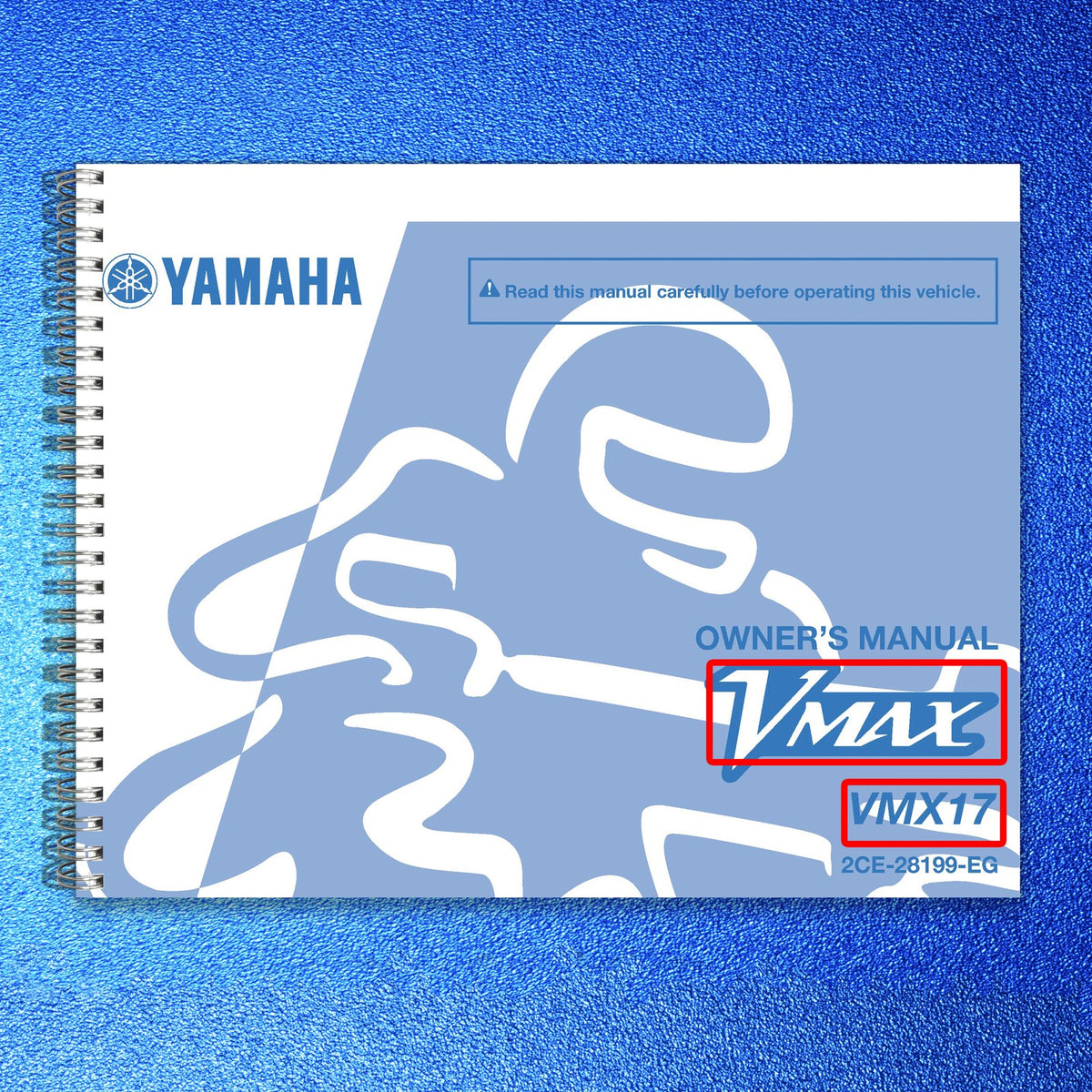 YAMAHA VMAX Owners Manual 2015 - STEEL WIRE BOUND - PROTECTIVE COVERS