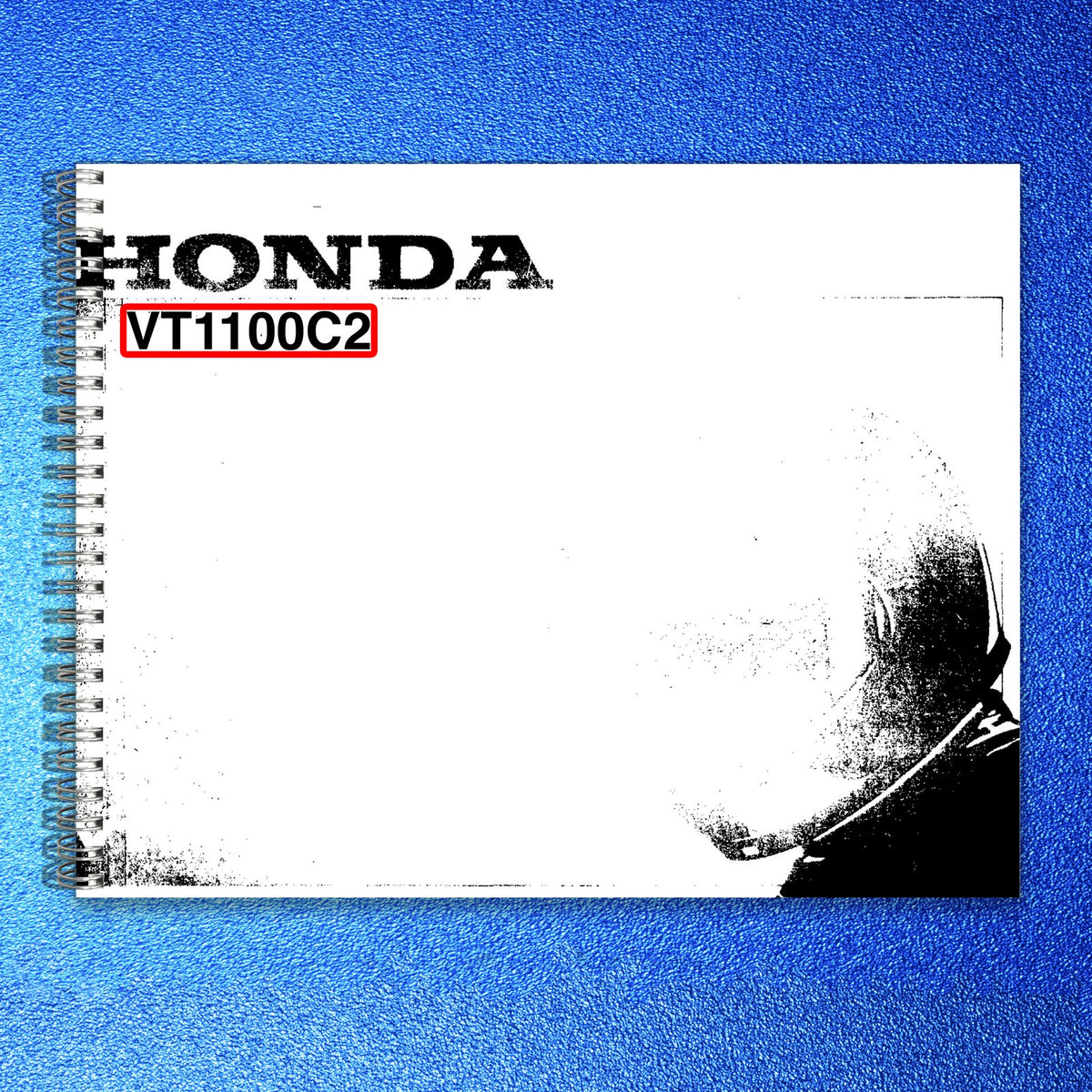 HONDA VT1100C2 Owners Manual 1994 - BOUND - COVERS - XL FOLDOUT PAGES