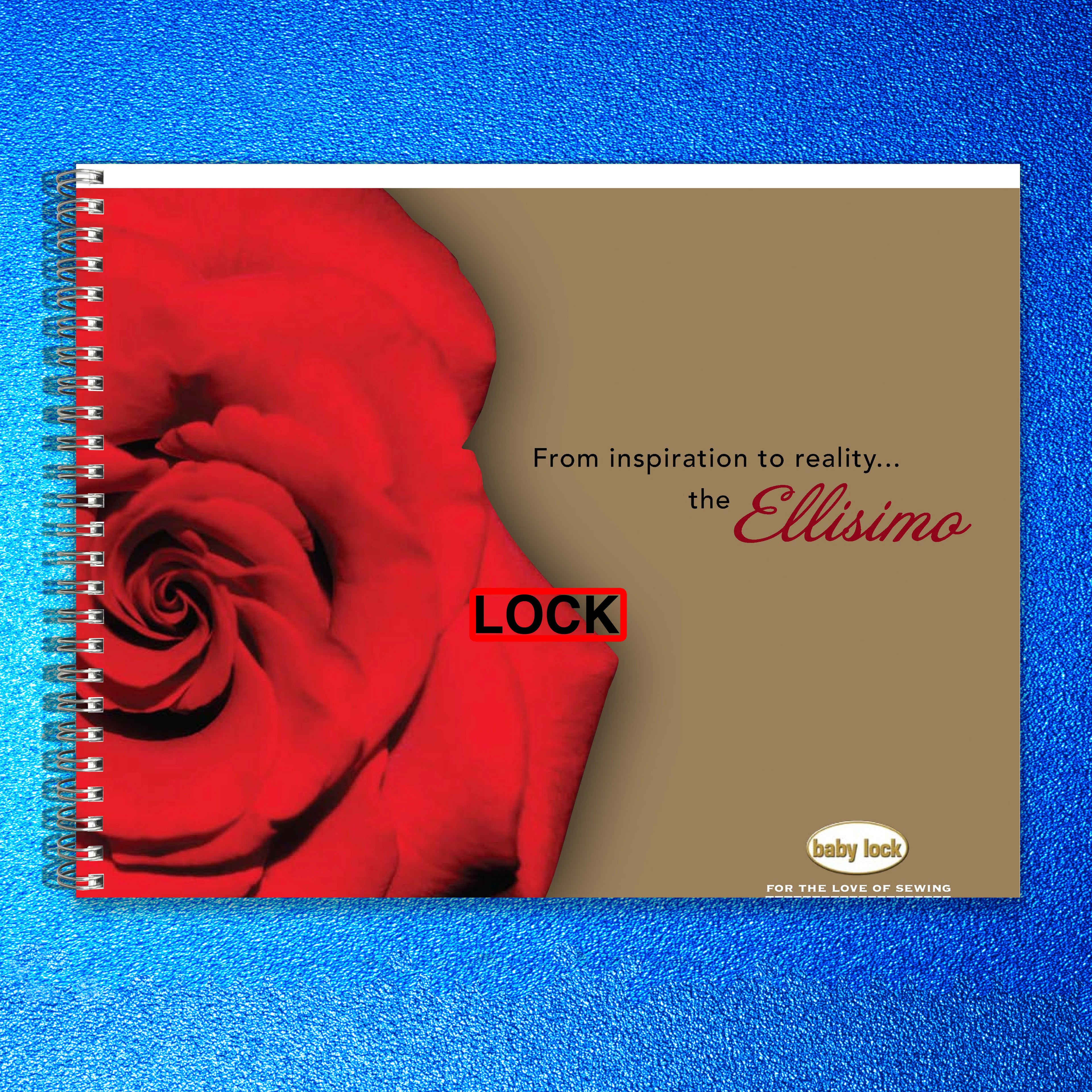 BABY LOCK Ellisimo Sewing And Embroidery Machine Manual - WIRE BOUND - COVERS