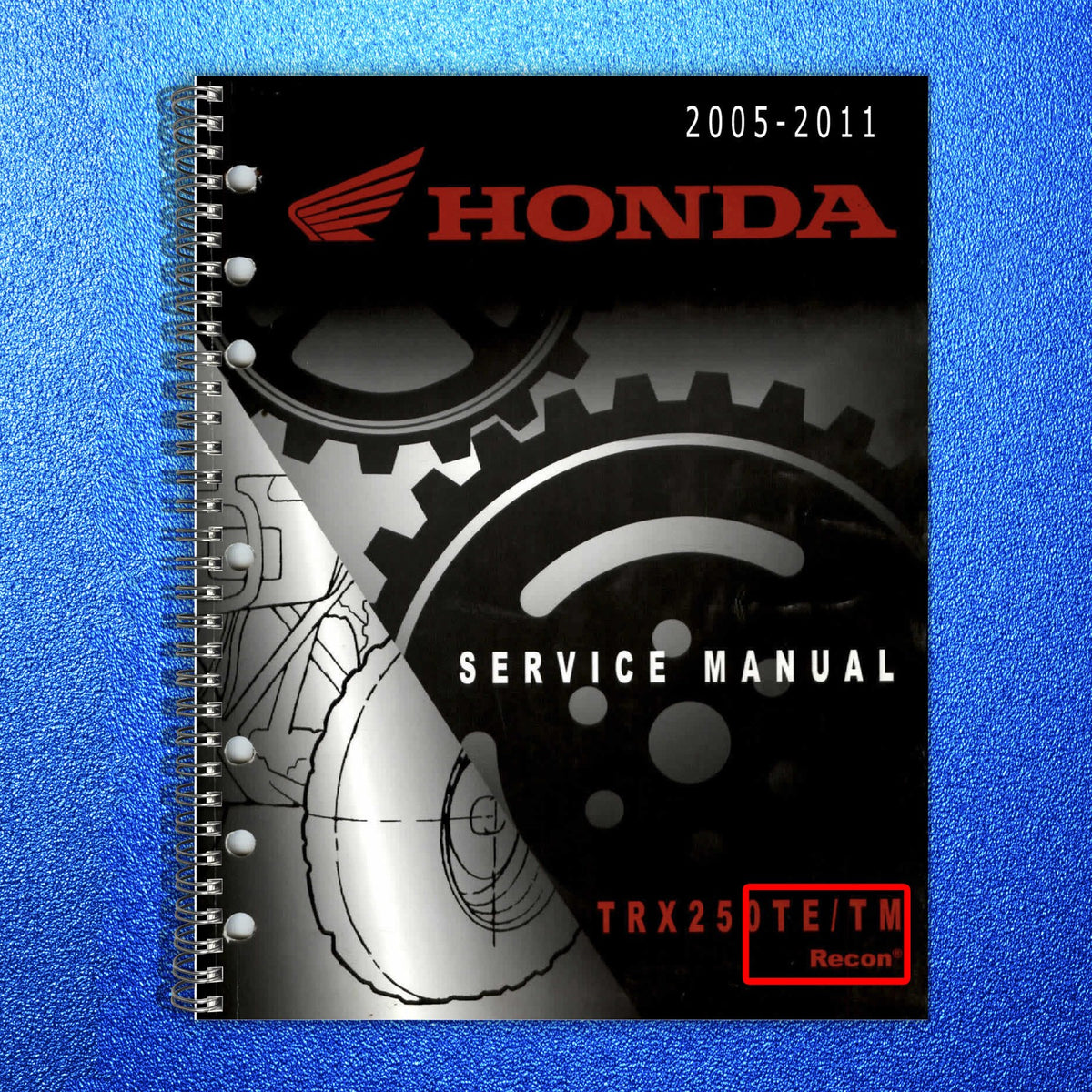 HONDA Recon 250 TRX250TE TRX250TM ATV Service Manual 2005-2011, FOLDOUTS