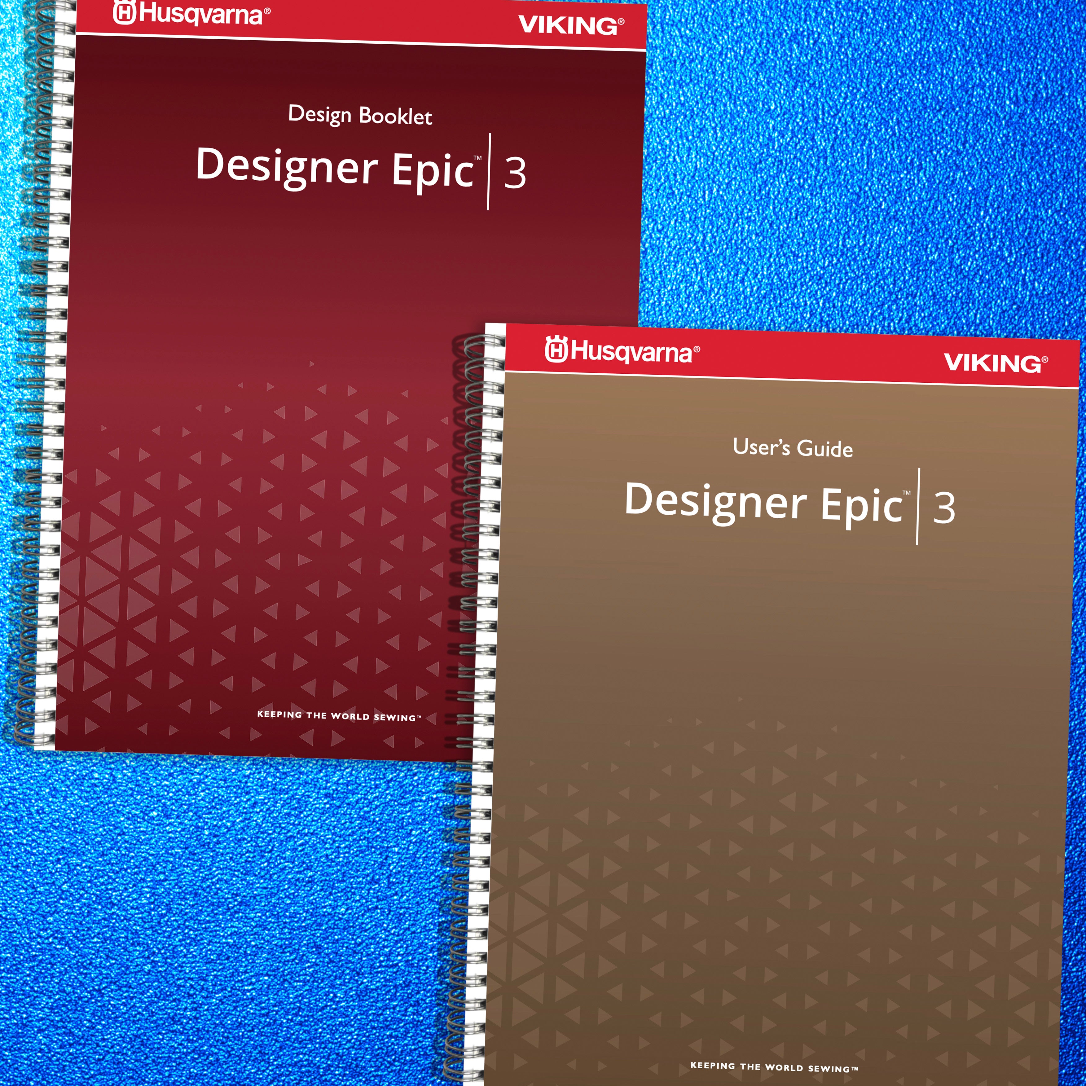 HUSQVARNA Designer Epic 3 BUNDLE: Sampler + User Manual: Tough Wire Binding