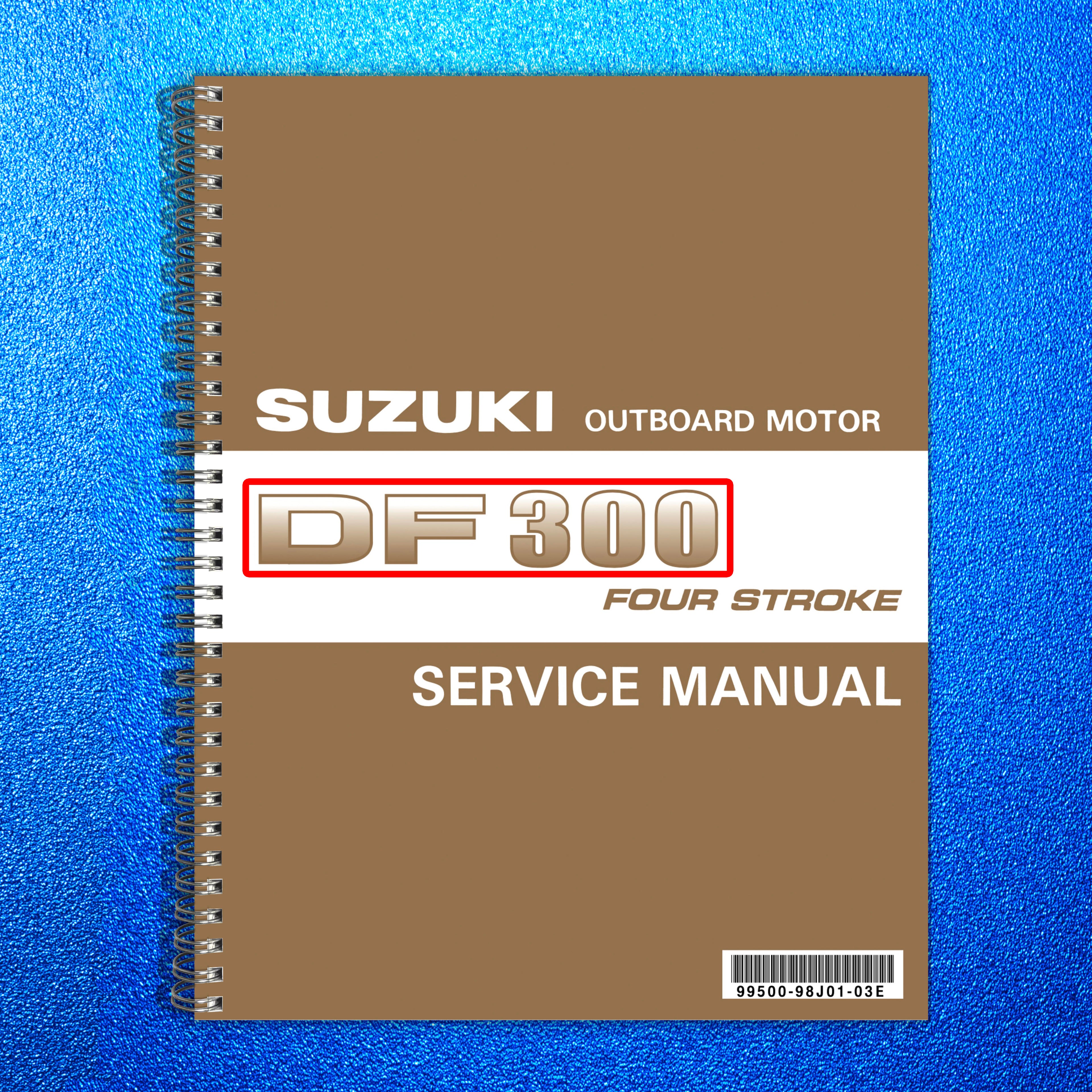 Suzuki DF300 Four Stroke Outboard Service Manual - WIRE BOUND PROTECTIVE COVERS