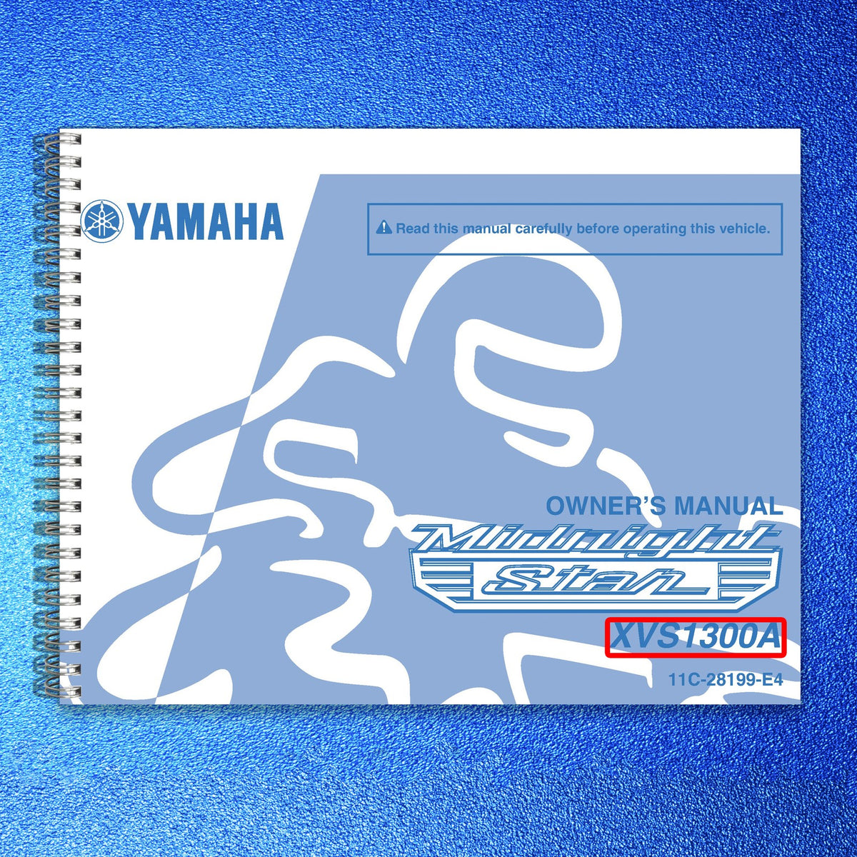 YAMAHA XVS1300A Owners Manual 2011 - STEEL WIRE BOUND - PROTECTIVE COVERS