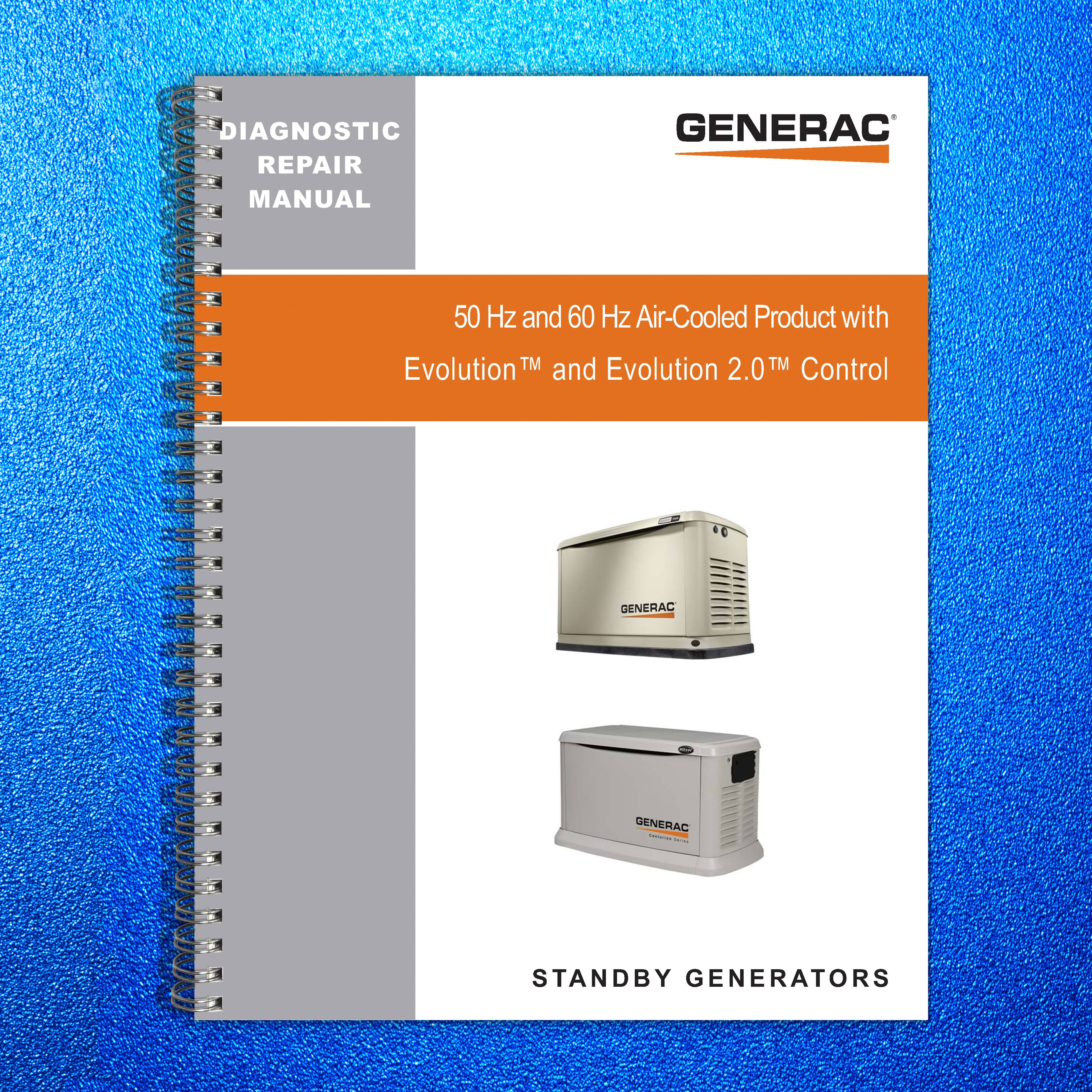 GENERAC  More Evolution and Evolution 2 Standby Generator Diagnostic Manual
