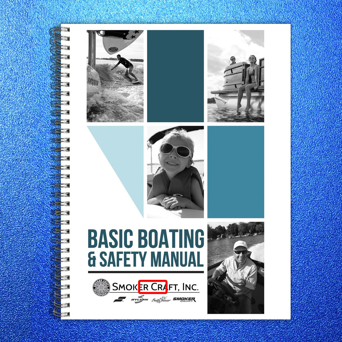 SMOKER CRAFT Basic Boating  Safety Manual 2022 - WIRE BOUND - TOUGH COVERS