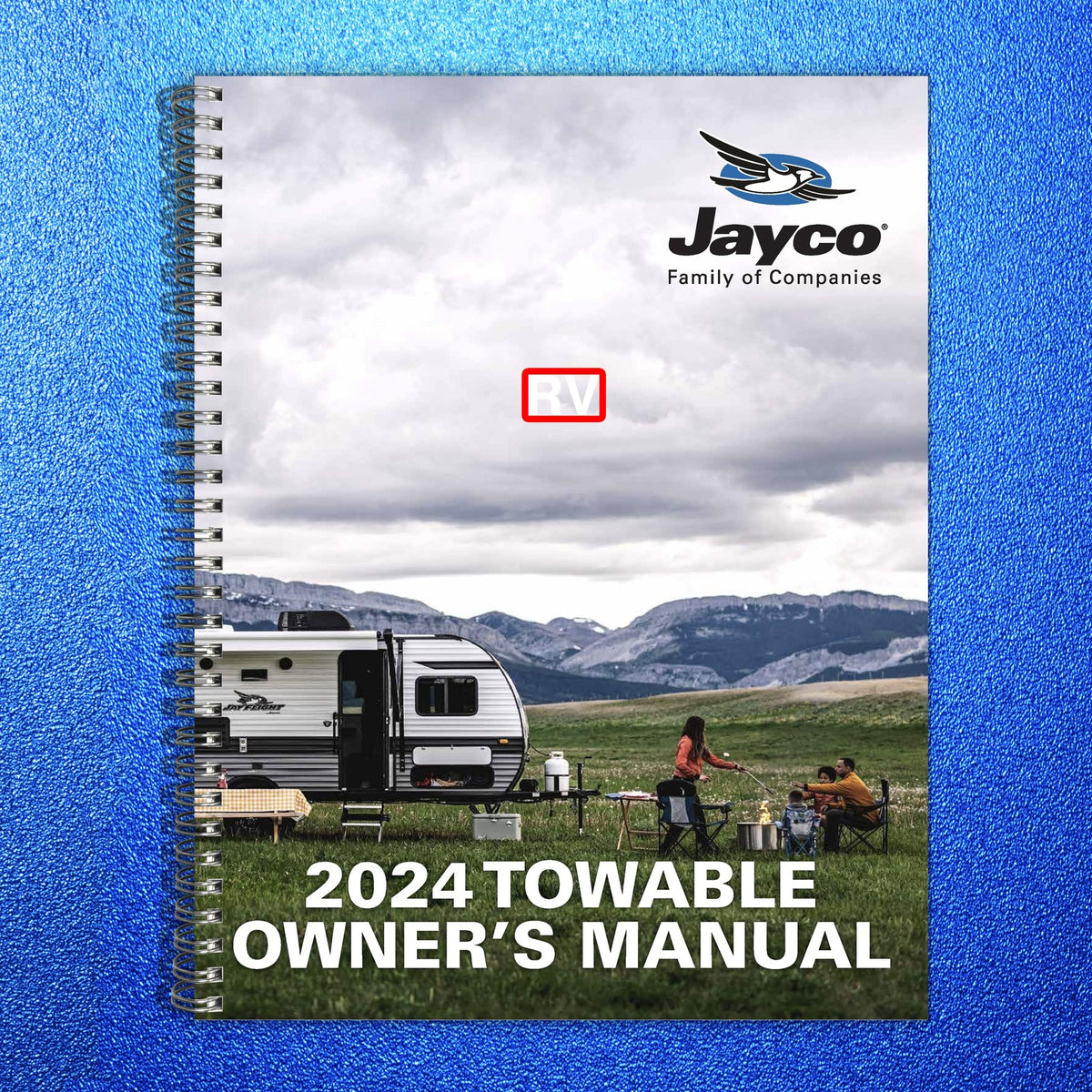 JAYCO 2024 Towable RV Owners Manual - STEEL WIRE BOUND - PROTECTIVE COVERS