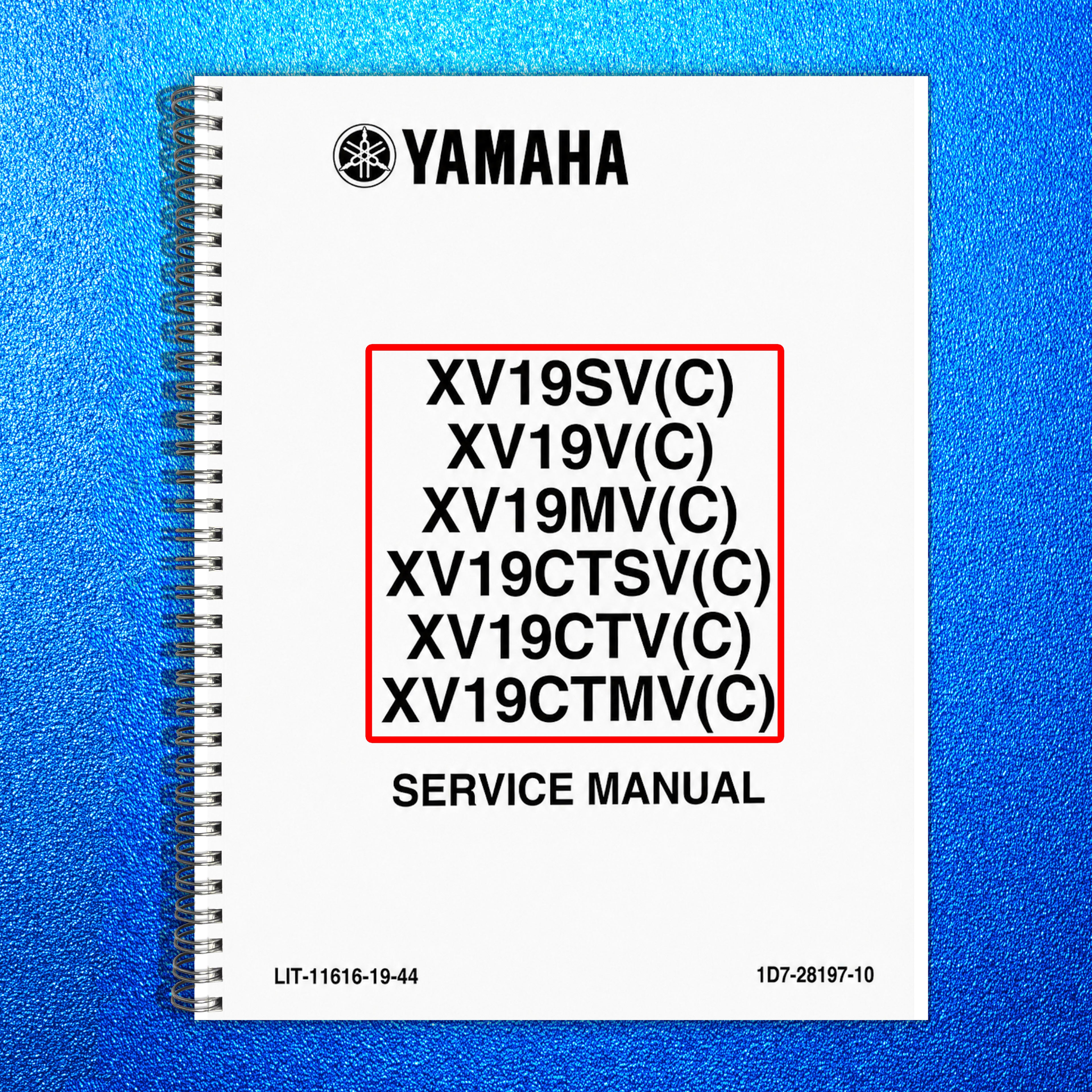 YAMAHA XV1900 Roadliner Stratoliner Service Manual 2006-2009, FOLDOUTS