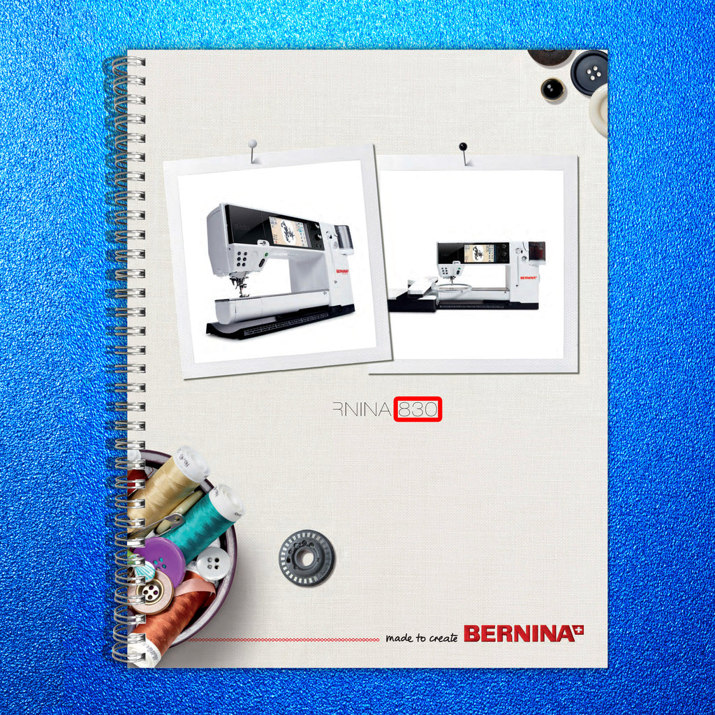 BERNINA 830 Sewing Machine User Manual  Owners Instruction Guide
