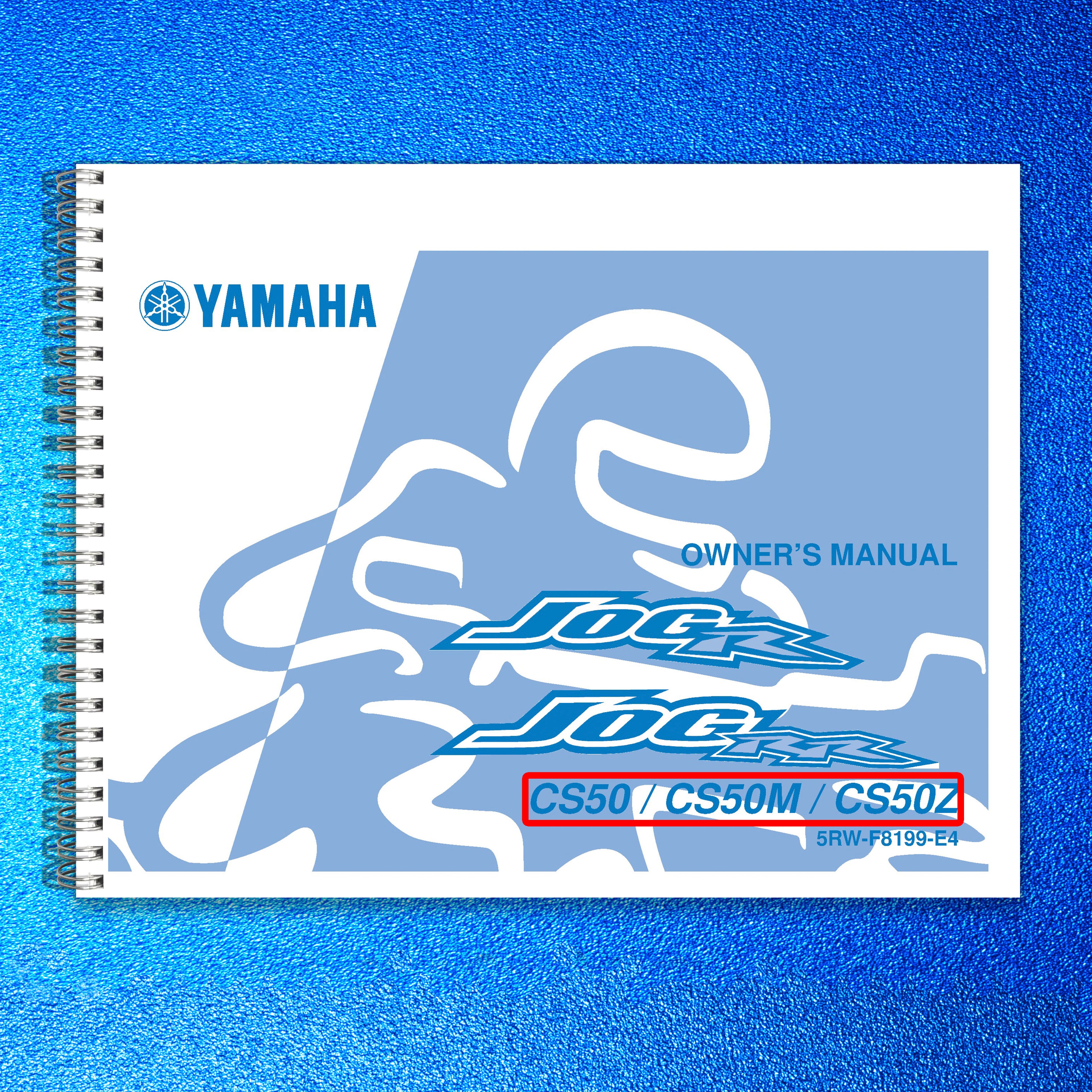 YAMAHA CS50 CS50M CS50Z Owners Manual 2008 - STEEL WIRE BOUND - TOUGH COVERS