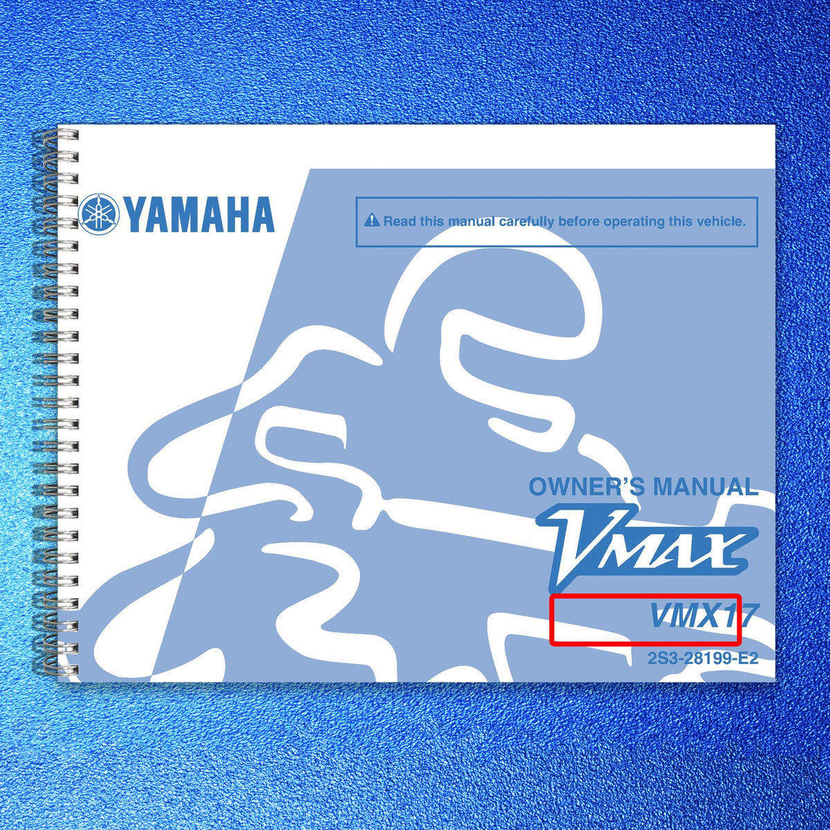 YAMAHA VMX17 Owners Manual 2002 - STEEL WIRE BOUND - PROTECTIVE COVERS