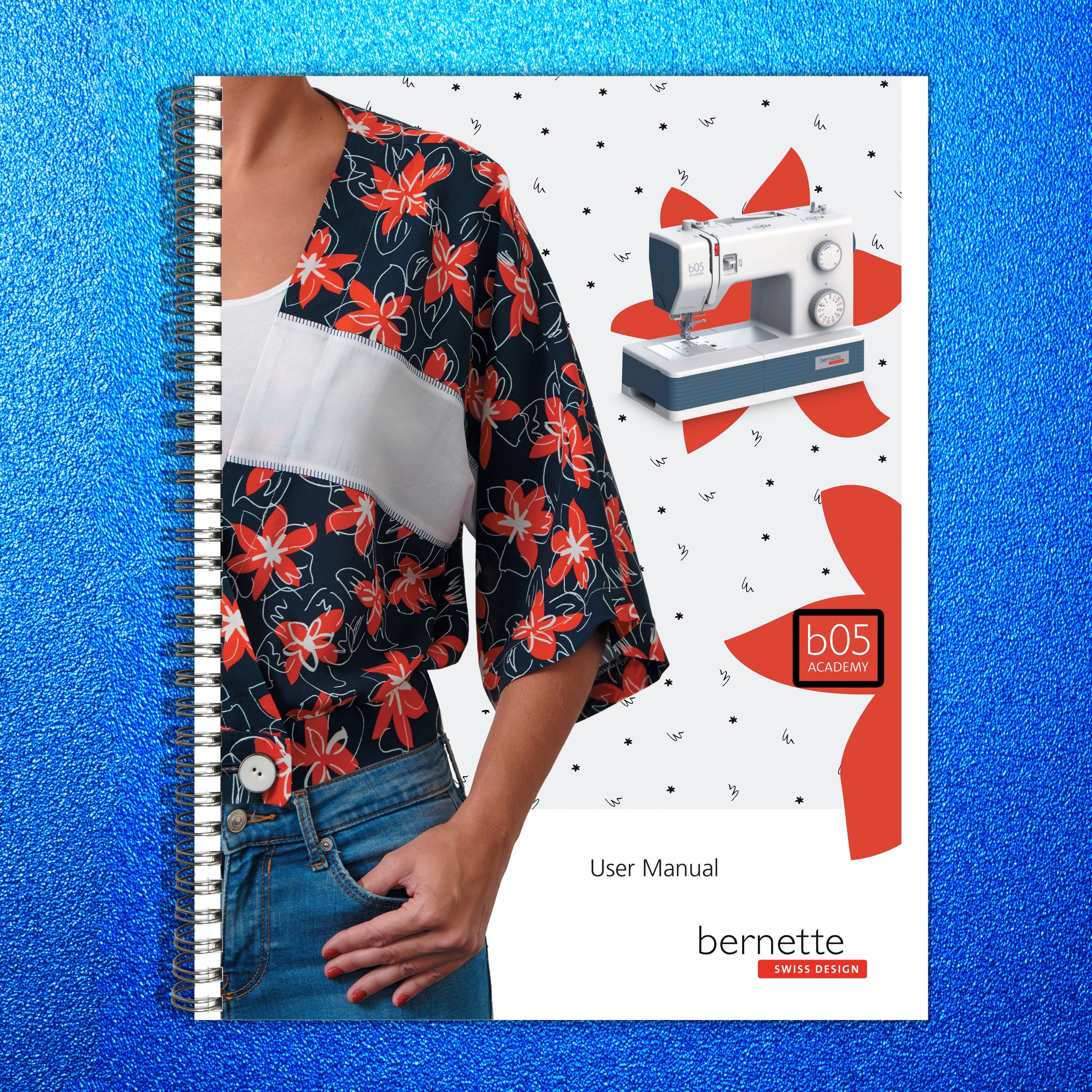 BERNINA Bernette B05 Academy Sewing Machine User Manual 2024 - WIRE BOUND