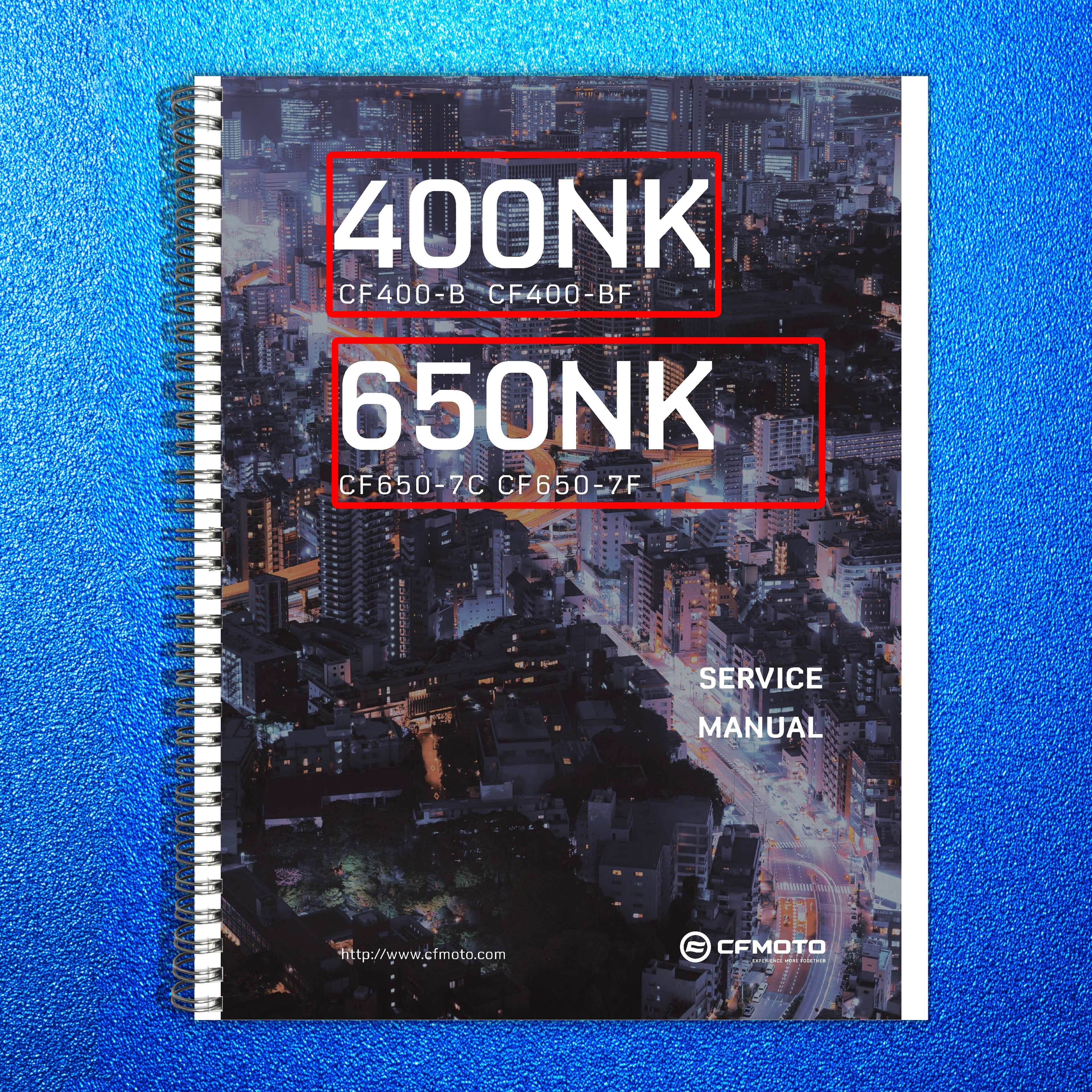 CFMOTO 650NK 400NK CF650-7C CF400-B Workshop Manual 2022-2023, FOLDOUTS