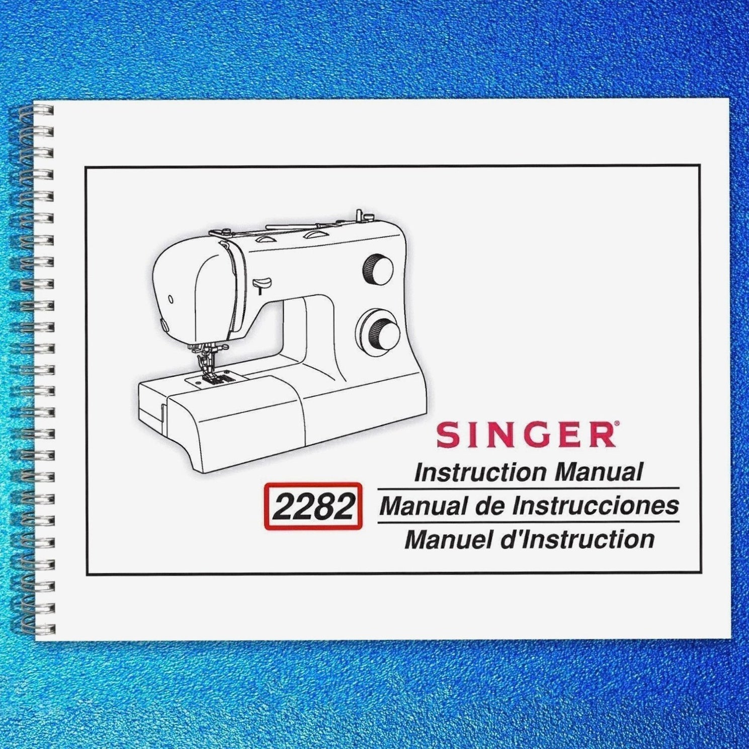 SINGER 2282 Sewing Machine User Manual Operation Guide