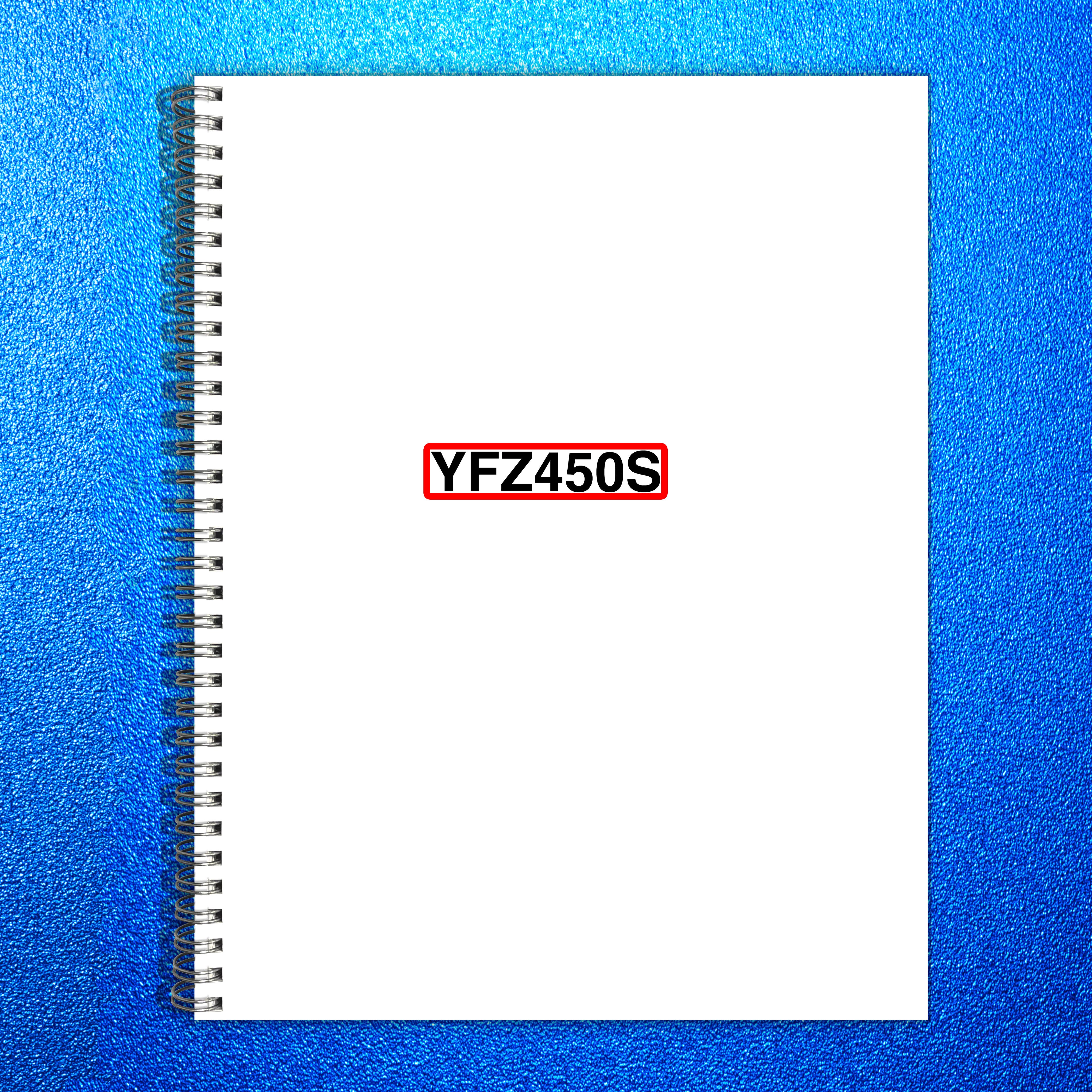 YAMAHA YFZ450S ATV Service Manual 2003 - BOUND - COVERS - XL FOLDOUT PAGES