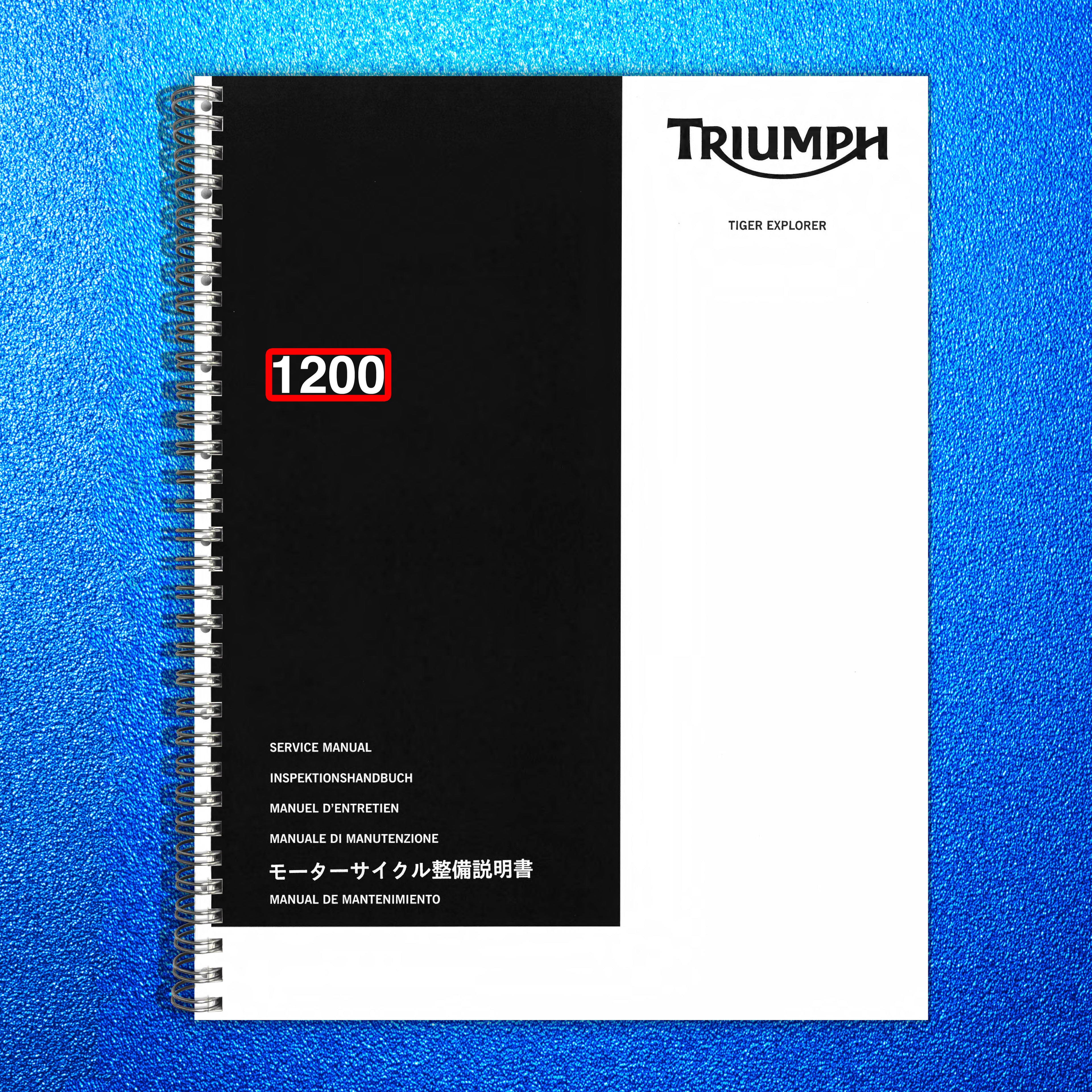 TRIUMPH Tiger Explorer 1200 Motorcycle Service Manual 2012-2015, FOLDOUTS