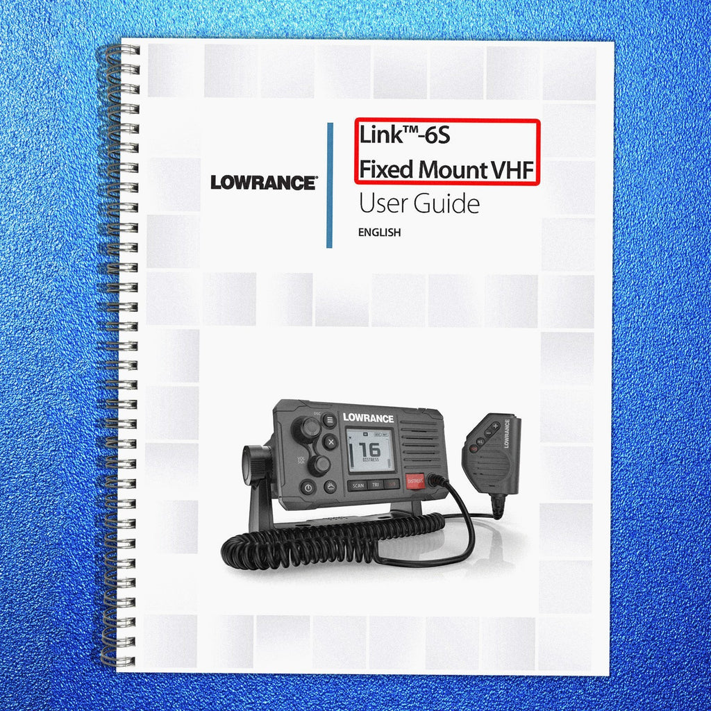 LOWRANCE LINK-6S Fixed Mount VHF User Manual Operation Guide, TOUGH WIRE BINDING