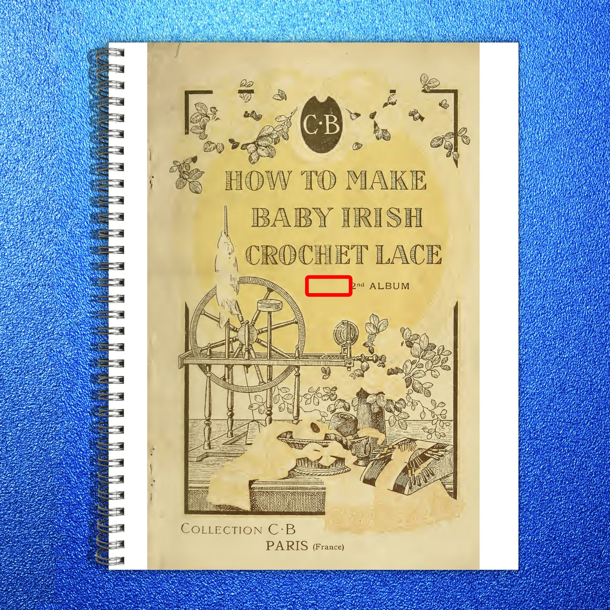 CARTIER-BRESSON Baby Irish Crochet Lace 2nd Album Instruction Manual - BOUND