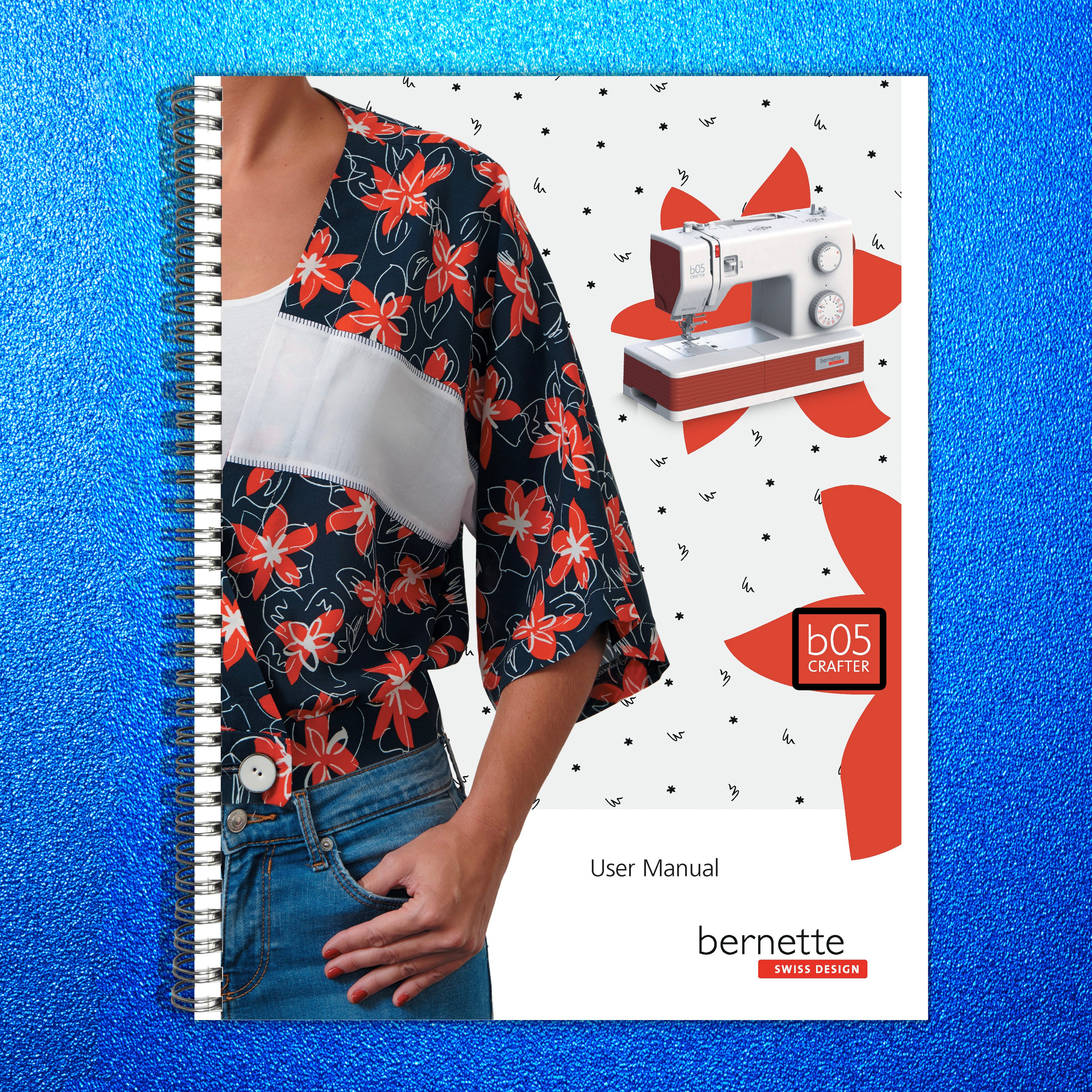 BERNINA Bernette B05 Crafter Sewing Machine User Manual 2024 - WIRE BOUND