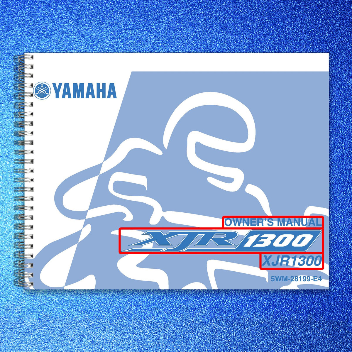 YAMAHA XJR1300 Owners Manual 2007 - STEEL WIRE BOUND - PROTECTIVE COVERS