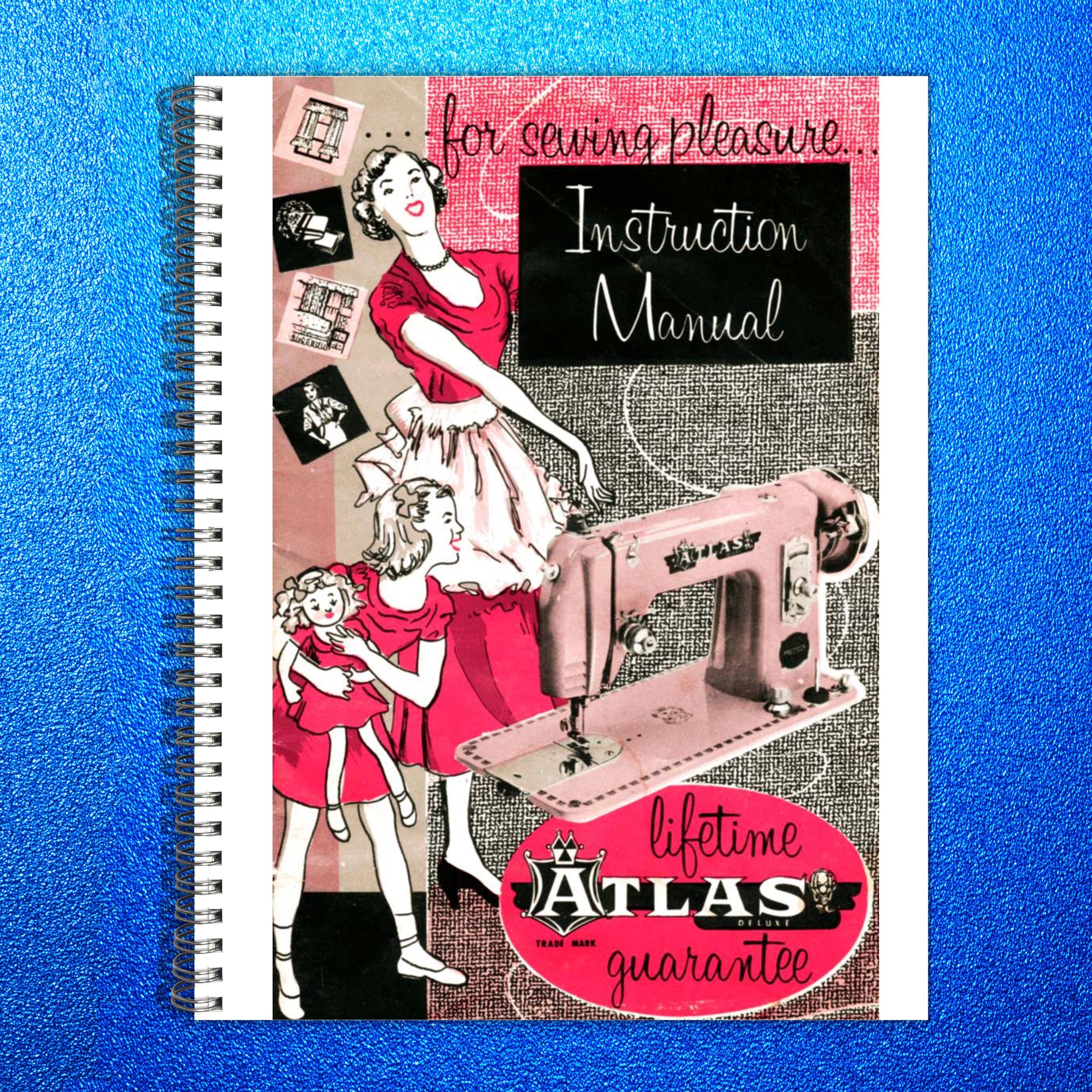ATLAS Deluxe Instruction User Manual Owners Instruction Guide, Wire Binding