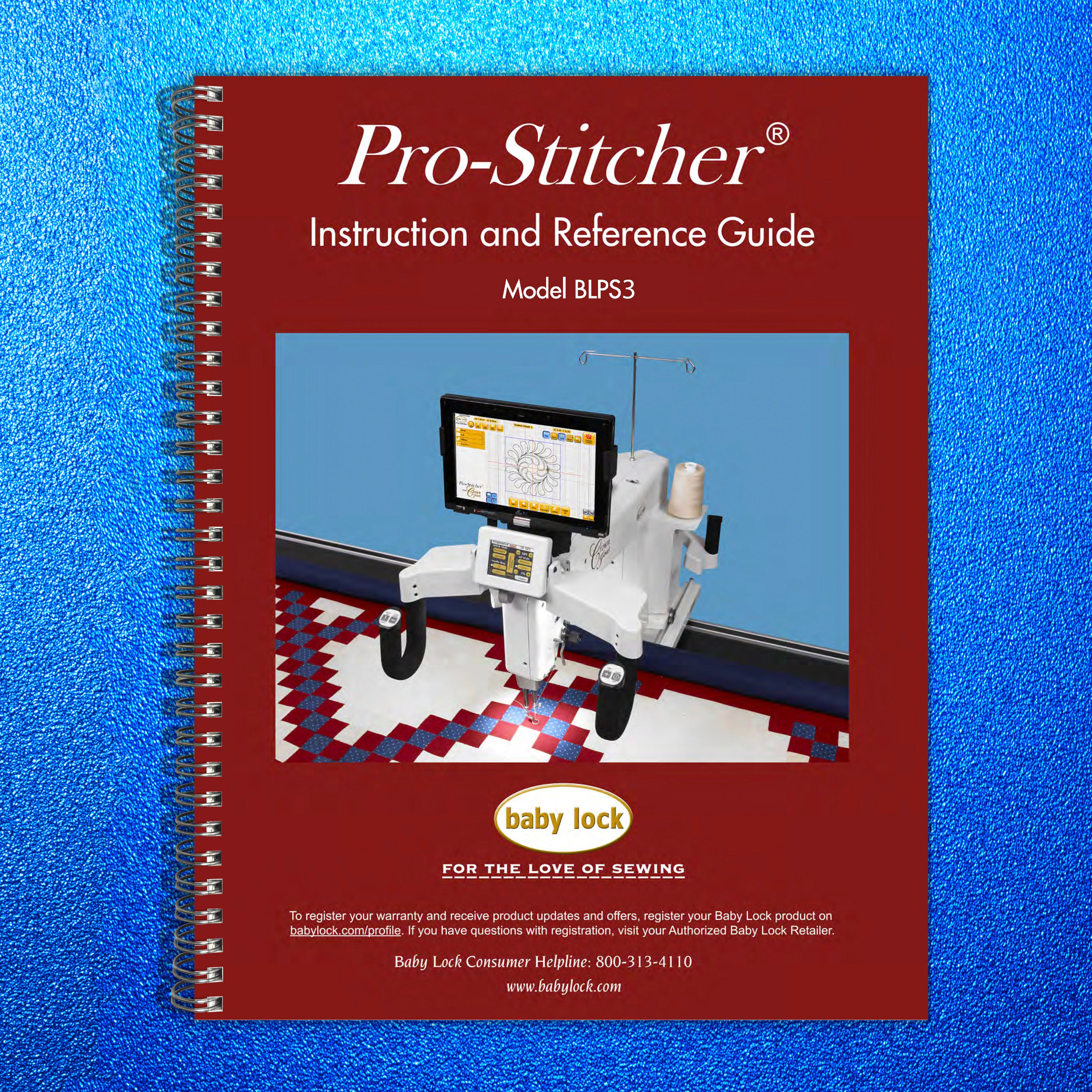HANDI QUILTER Pro-Stitcher Baby Lock Crown Jewel User Manual - WIRE BOUND