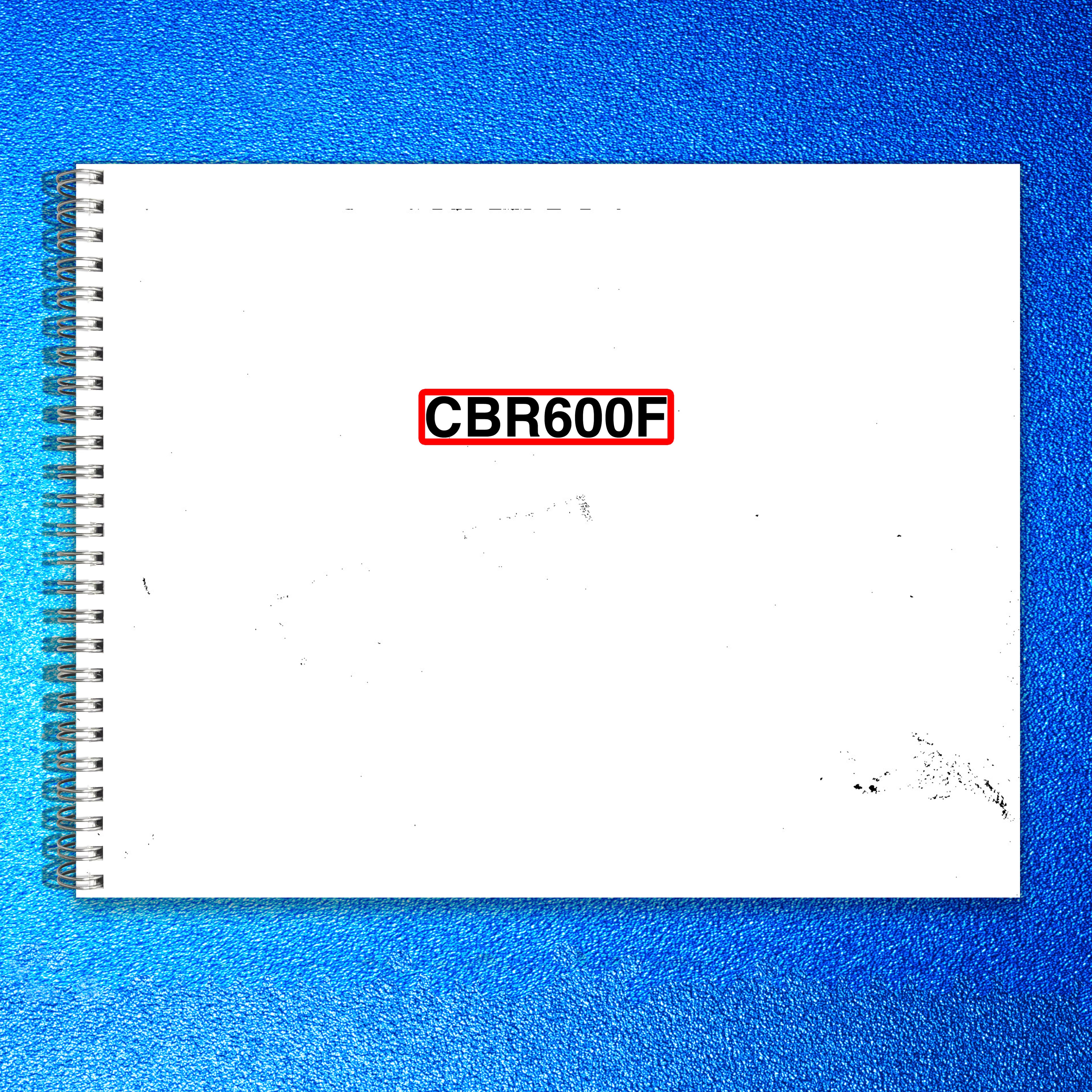 HONDA CBR600F Motorcycle Owners Manual 1994 - BOUND - COVERS - XL FOLDOUT PAGES
