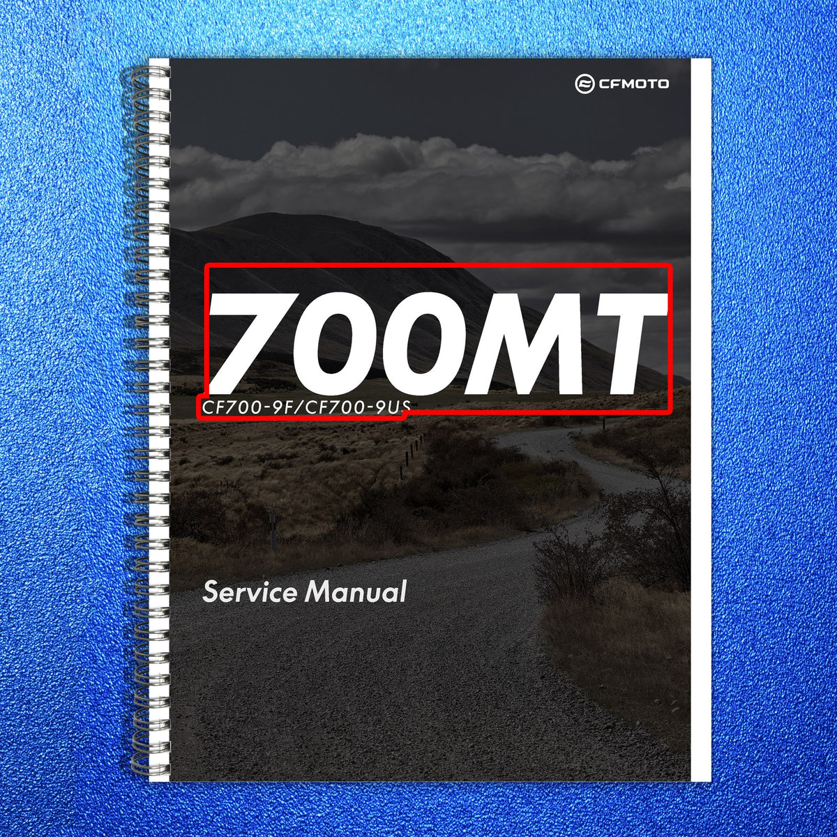 CFMOTO CF700-9F CF700-9US 700MT Service Manual 2023 - BOUND - COVERS - FOLDOUTS