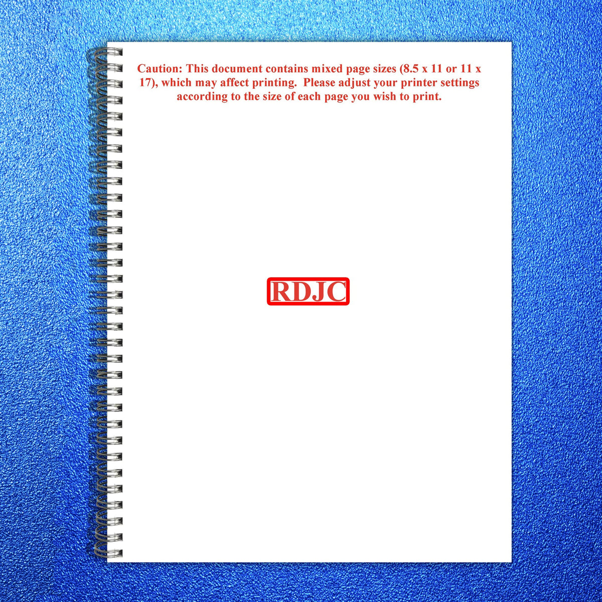 ONAN RDJC Generator Set Service Manual 1994 - BOUND - COVERS - XL FOLDOUT PAGES