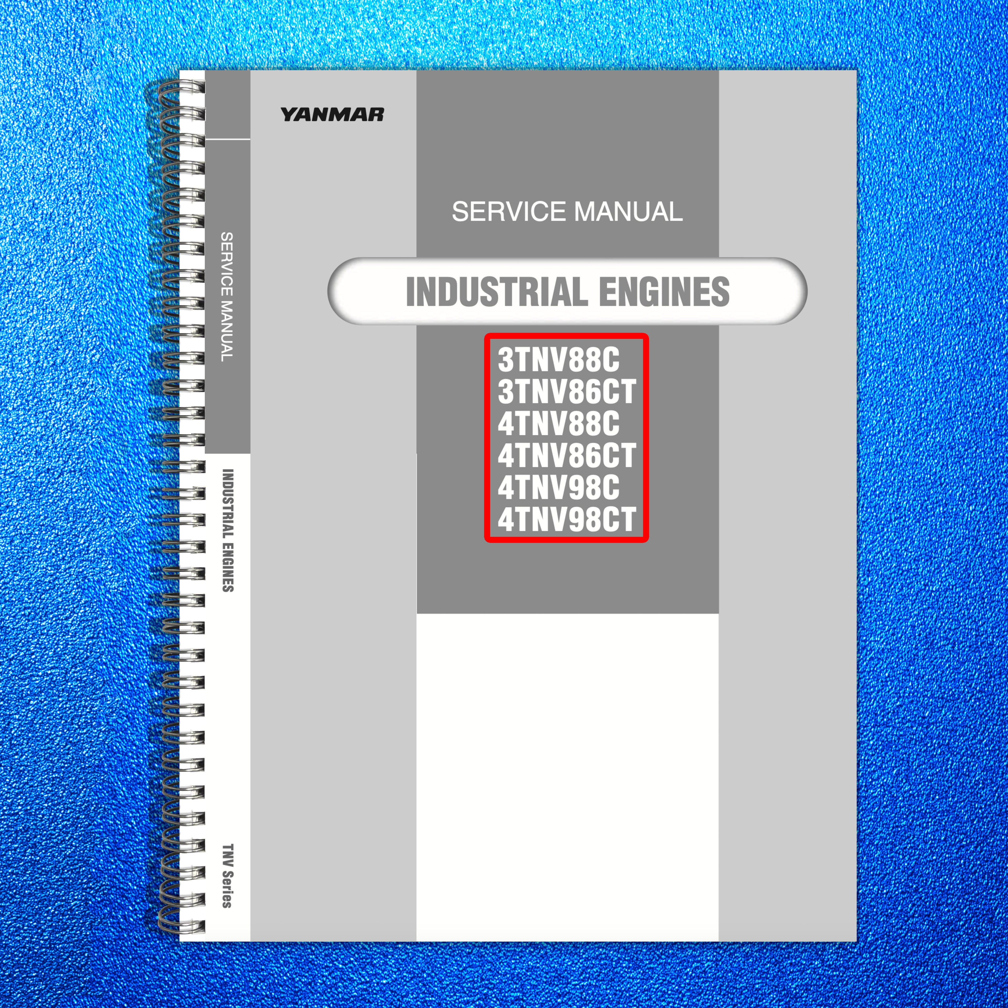 YANMAR 3TNV88C 3TNV86CT 4TNV88C  More Engine Service Manual, FOLDOUTS