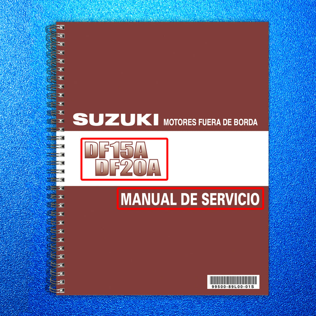 SUZUKI DF15A DF20A MANUAL DE SERVICIO - ESPANOL - CUBIERTAS PROTECTORAS