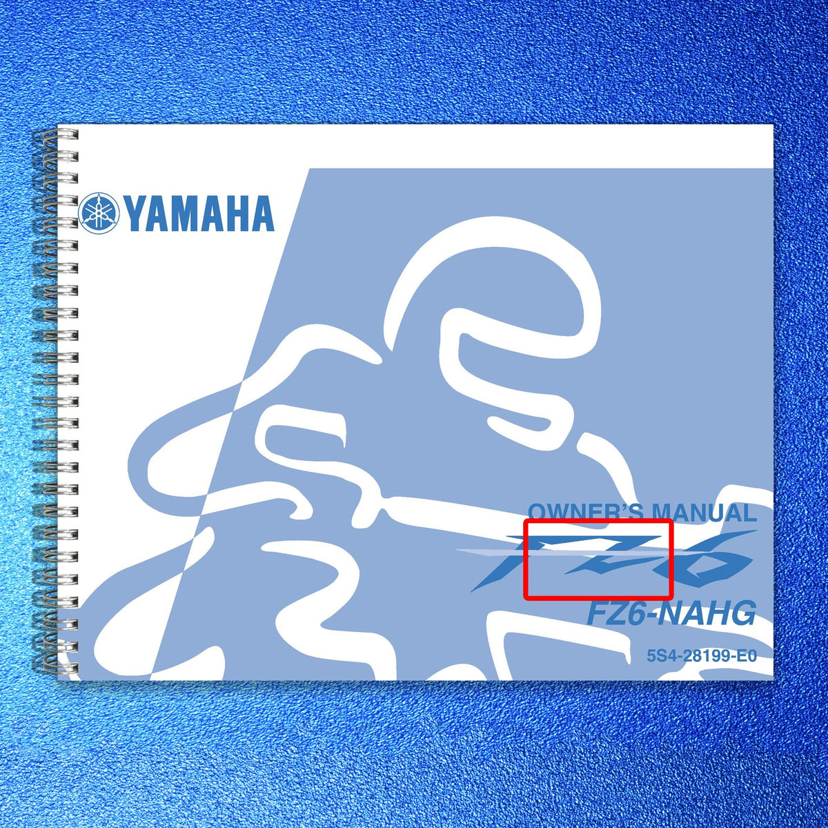 YAMAHA FZ6-NAHG Owners Manual 2007 - STEEL WIRE BOUND - PROTECTIVE COVERS