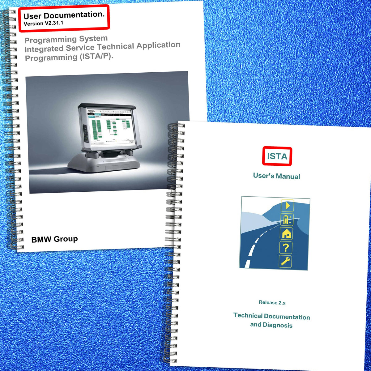BMW ISTAP Programming System User Operators & Technical Manual BUNDLE