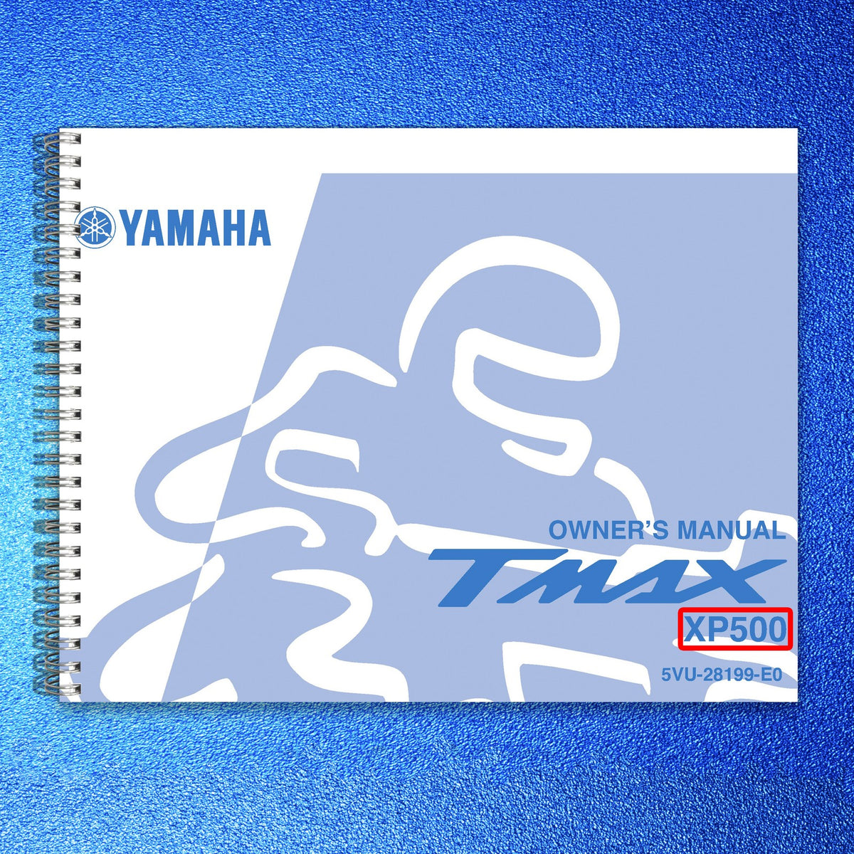 YAMAHA XP500 T-Max Owners Manual 2004 - STEEL WIRE BOUND - PROTECTIVE COVERS