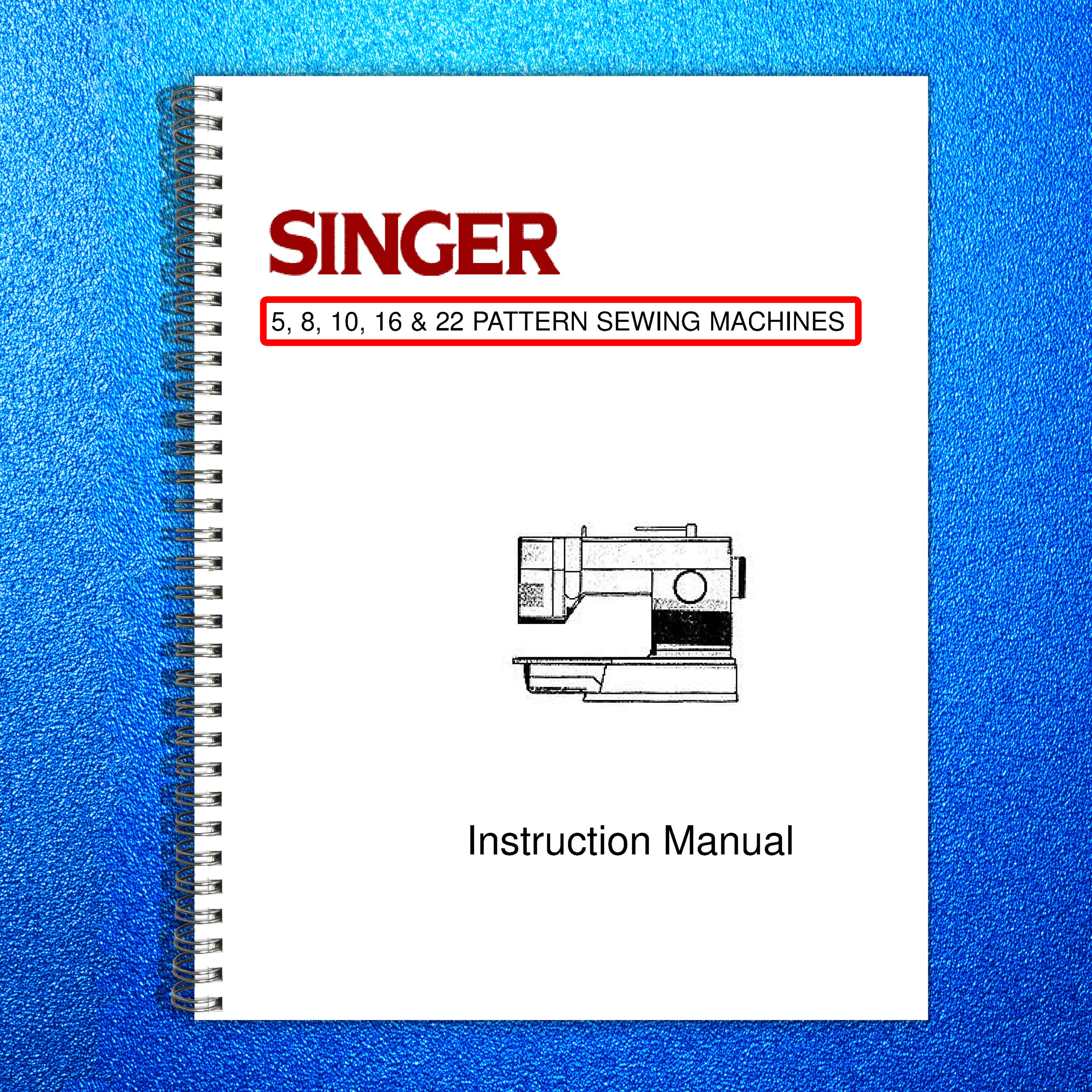 SINGER 9005 9008 9010 9015 9018 9020 9022 9026 9027 User Manual - WIRE BOUND