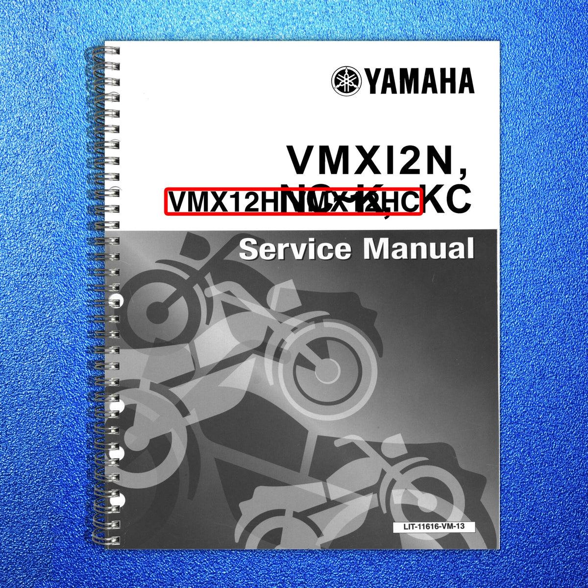 YAMAHA VMX12H VMX12HC Vmax Supplementary Service Manual 1995 - WIRE BOUND