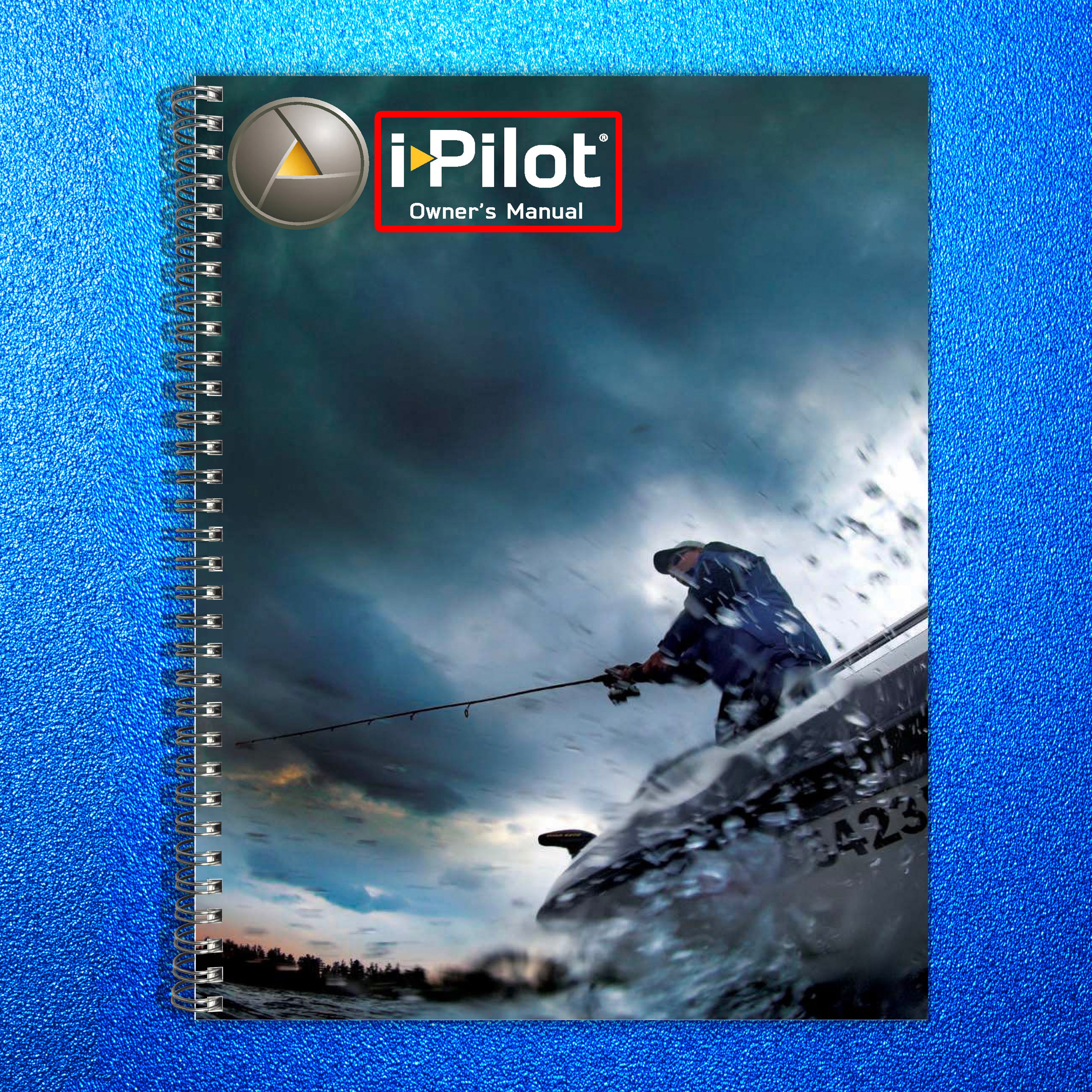 MINN KOTA i-Pilot Legacy Owners Manual - STEEL WIRE BOUND - PROTECTIVE COVERS