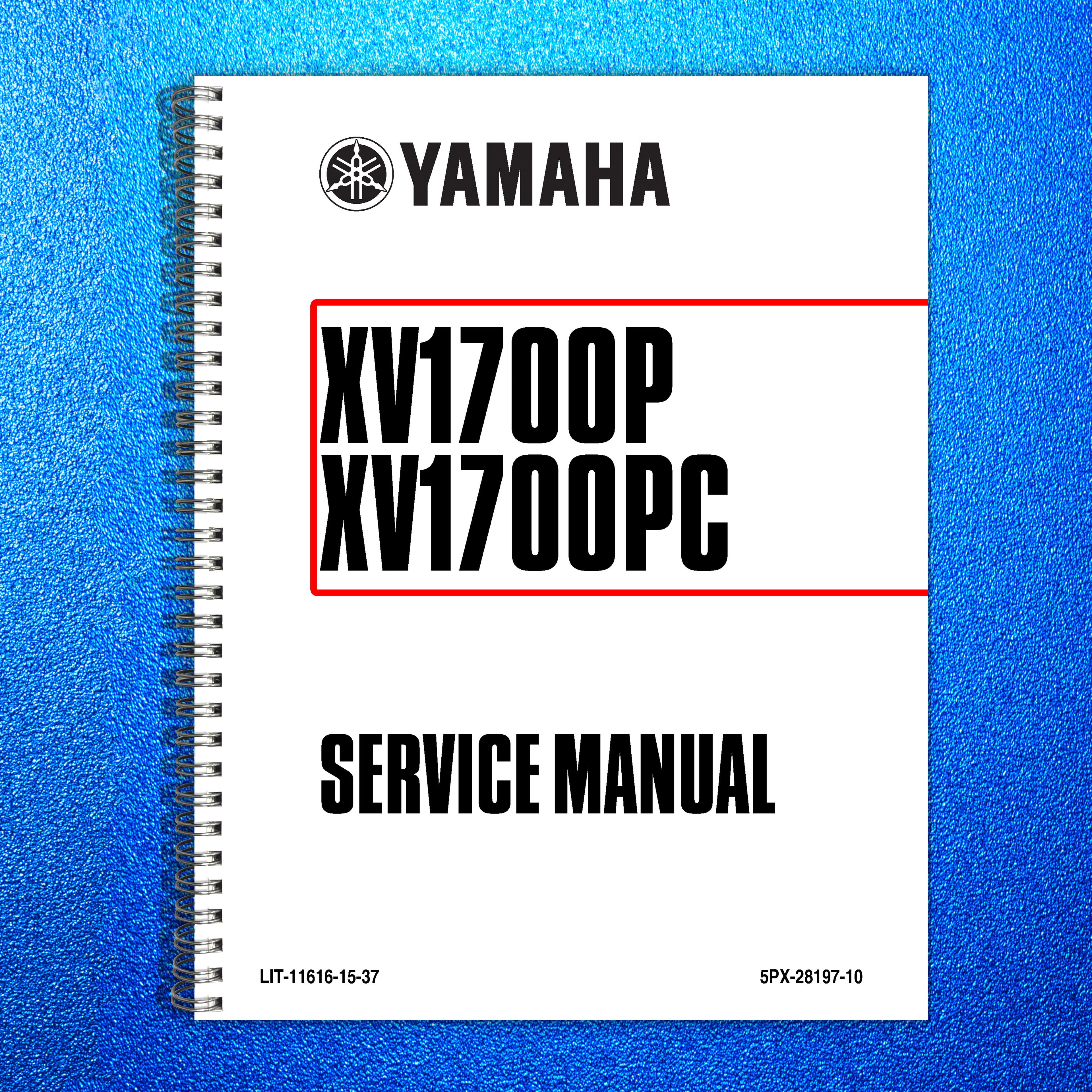 YAMAHA XV1700P XV1700PC Warrior Motorcycle Service Manual 2002, FOLDOUTS