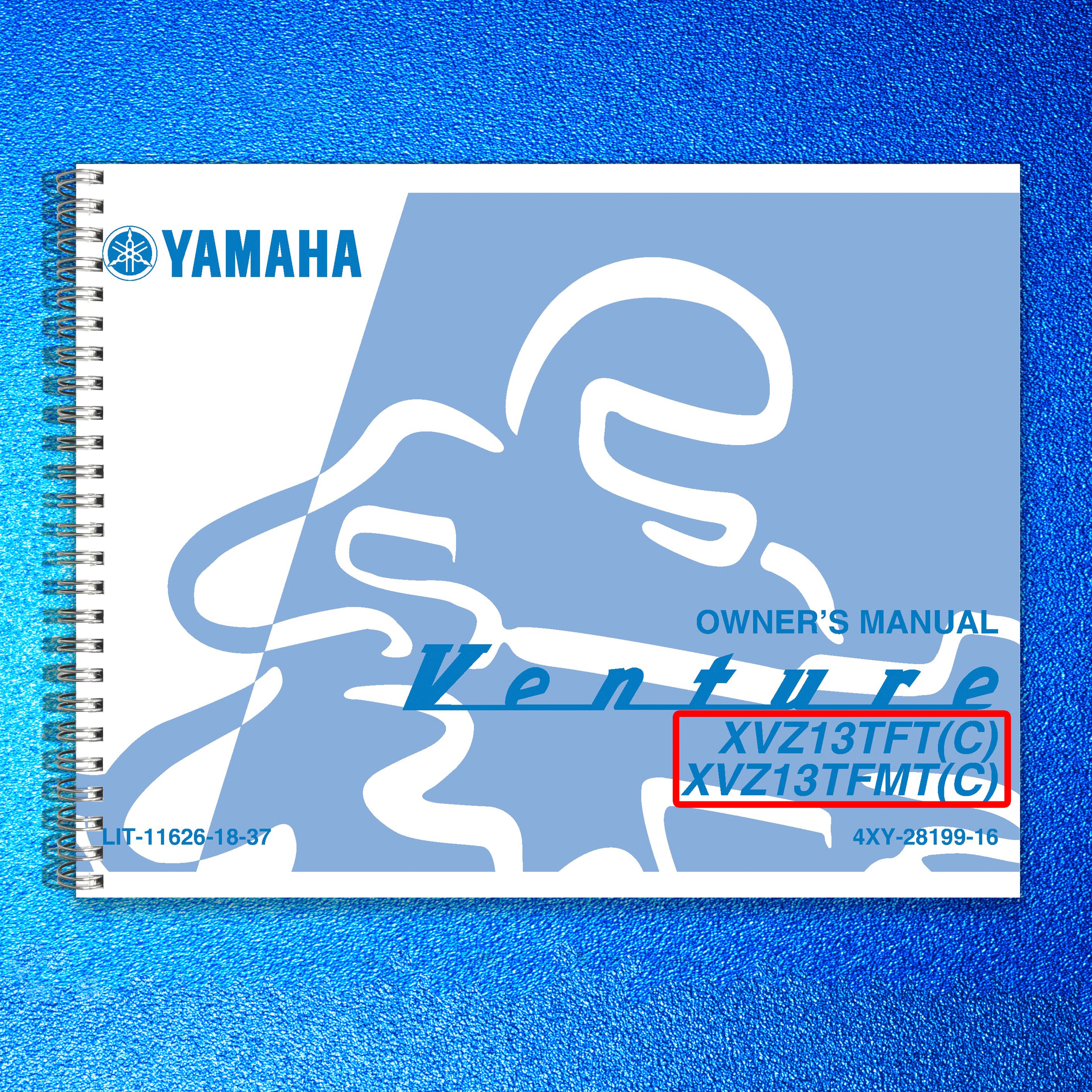 YAMAHA 2005 XVZ13TFT XVZ13TFMT Royal Star Venture Owners Manual - WIRE BOUND