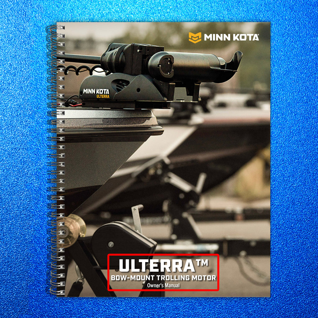 MINN KOTA Ulterra Trolling Motor Owner's Manual - OWNERS MANUAL - WIRE BOUND