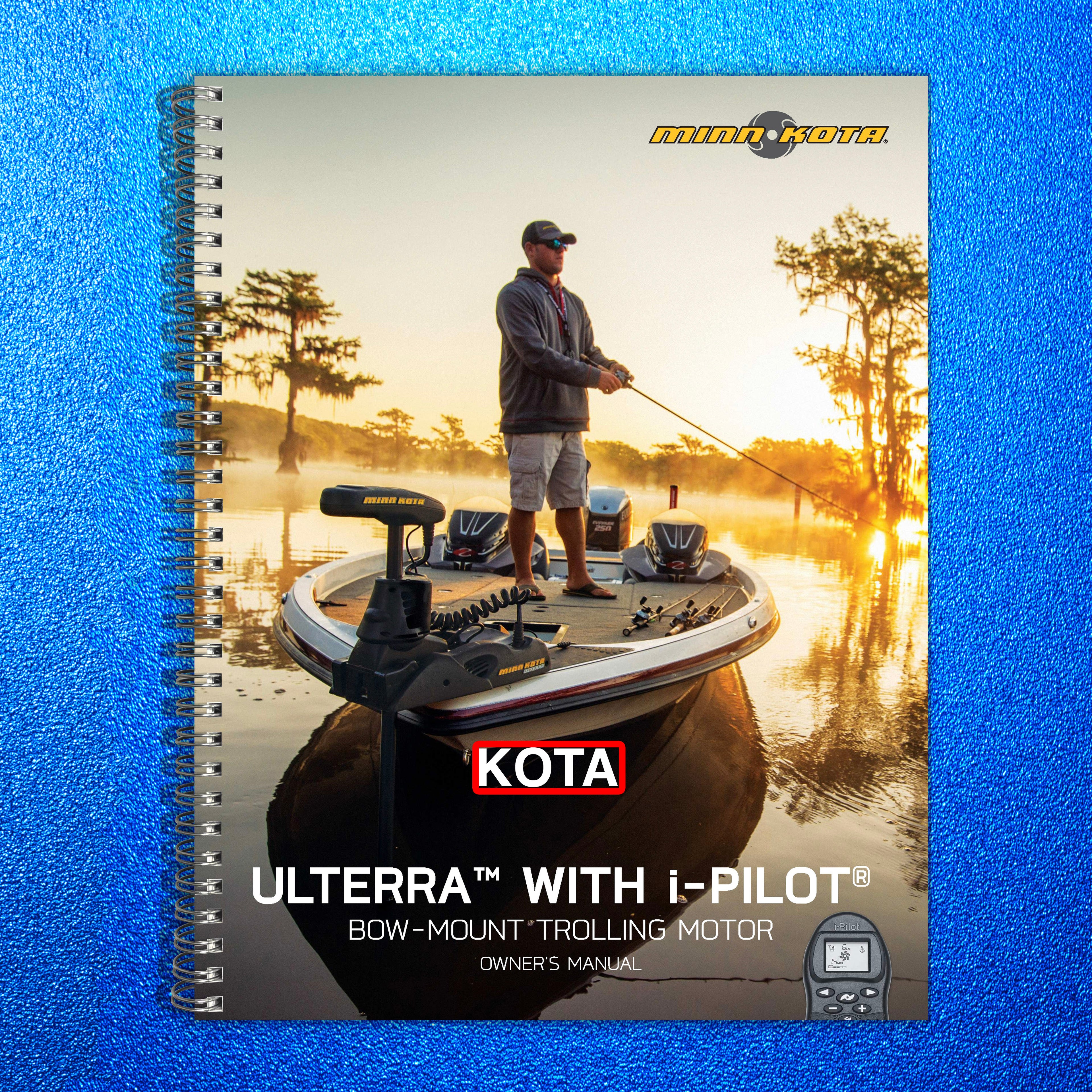 MINN KOTA Ulterra With i-Pilot Bow-Mount Trolling Motor Owners Manual - BOUND