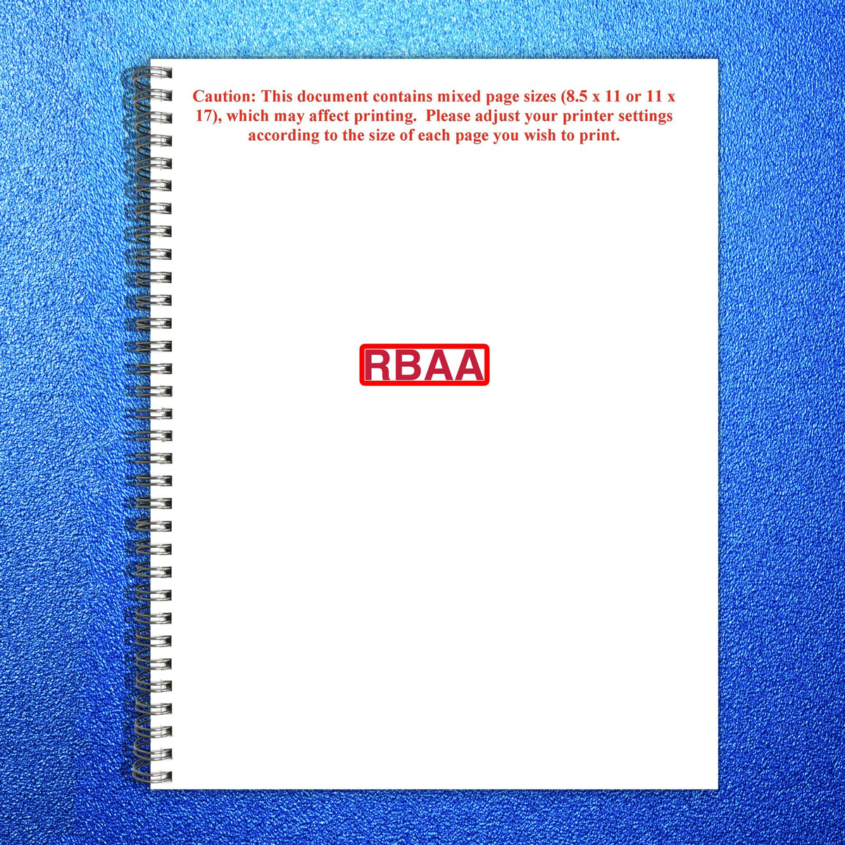 ONAN RBAA Hydraulic Generator Set Service Manual 2003 - WIRE BOUND - COVERS